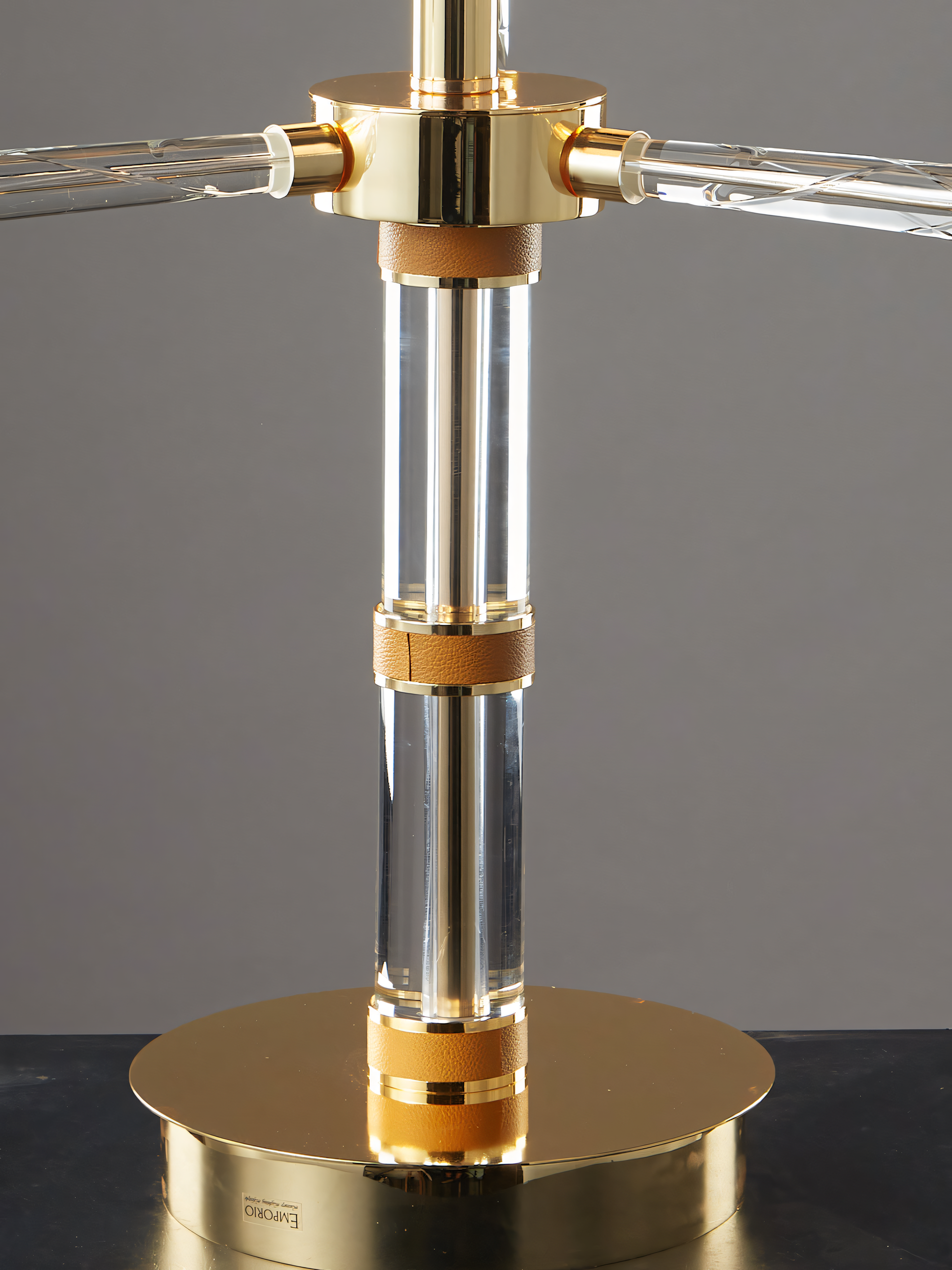 Gold finish Ruth Table Lamp for opulent decor