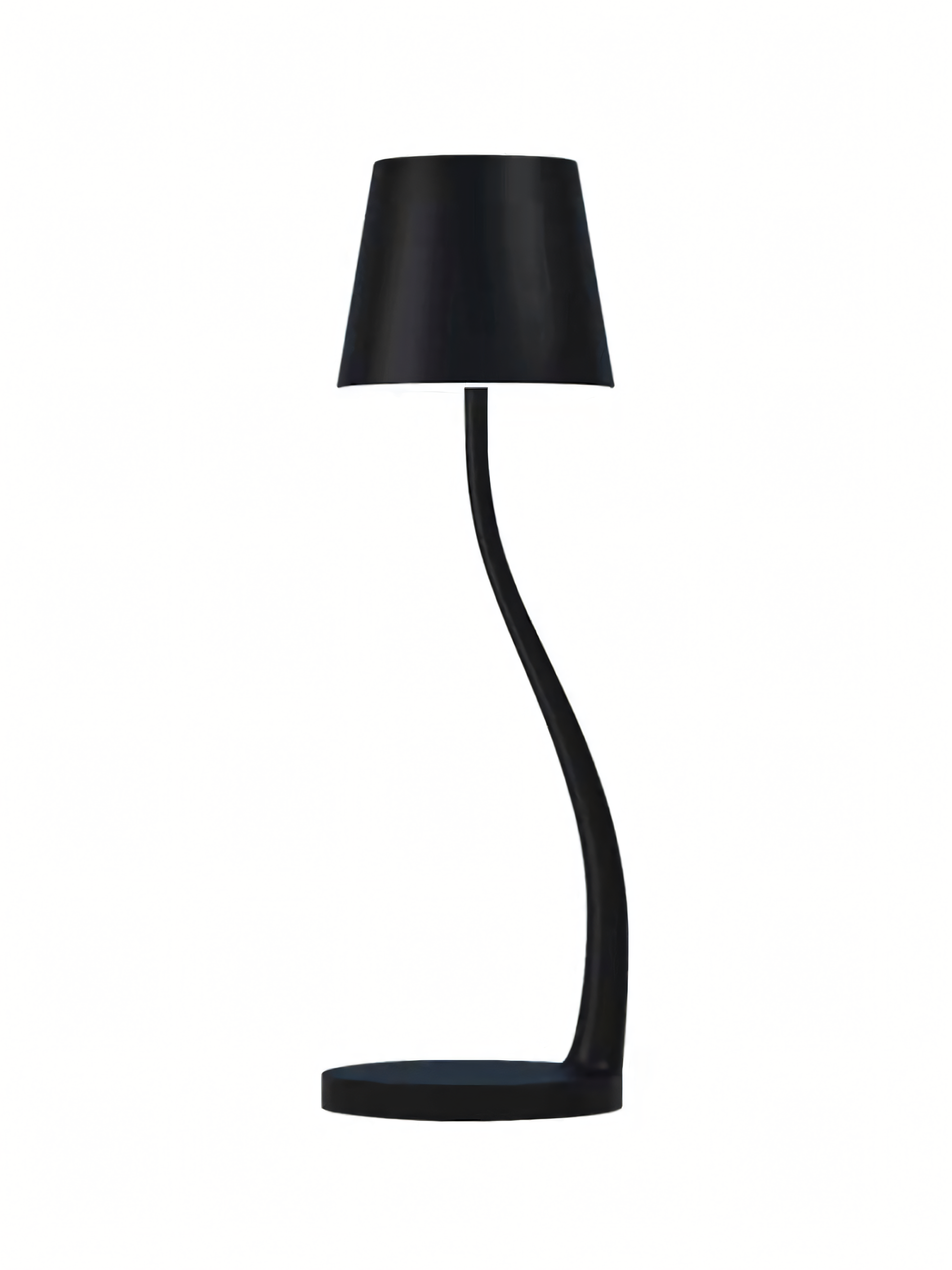 Cordless table lamp with adjustable brightness