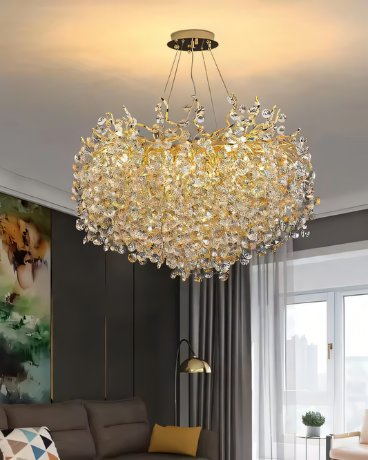 Crystal Branch Chandelier