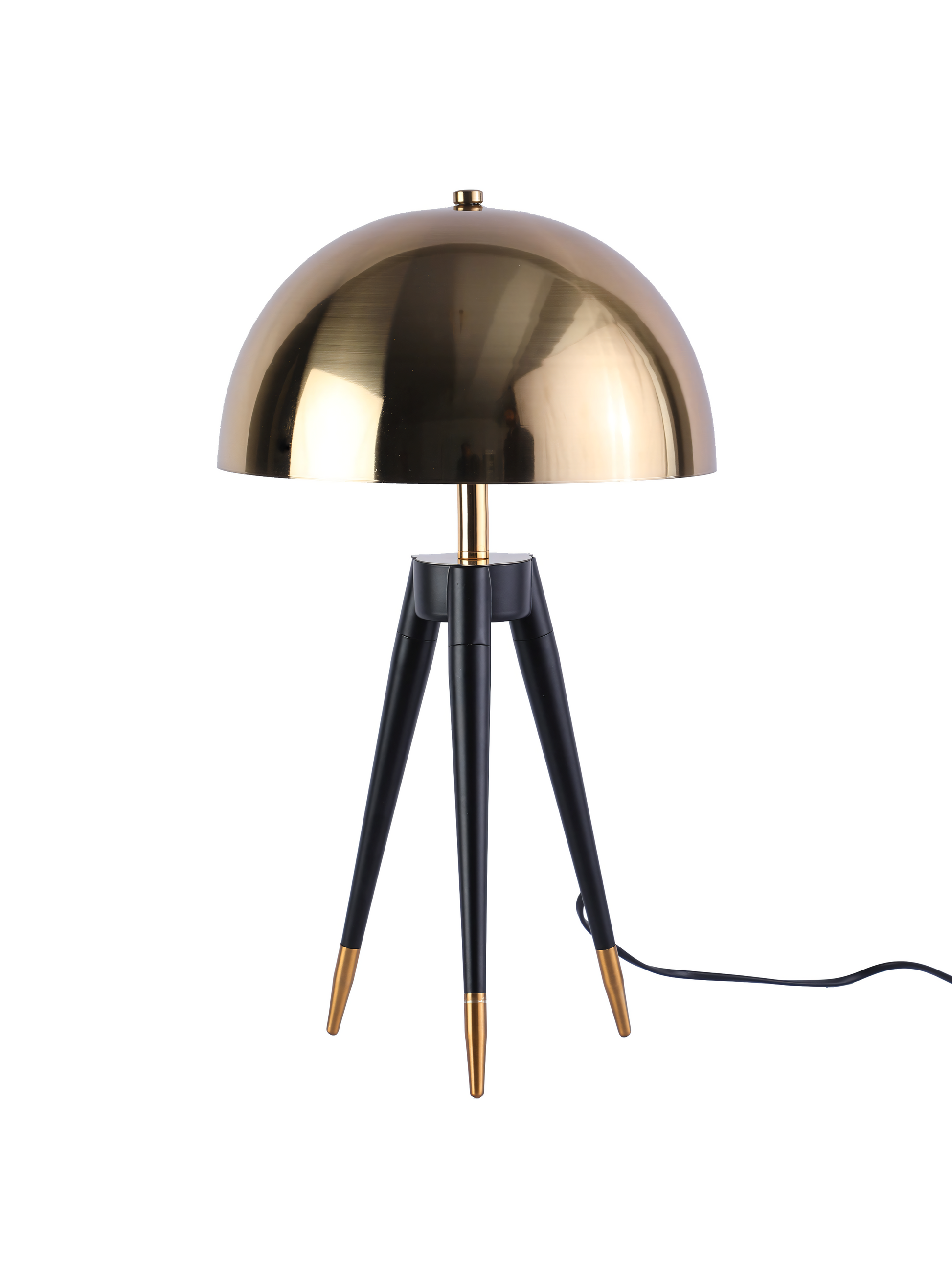 Elegant spacecraft-inspired table lamp for modern decor