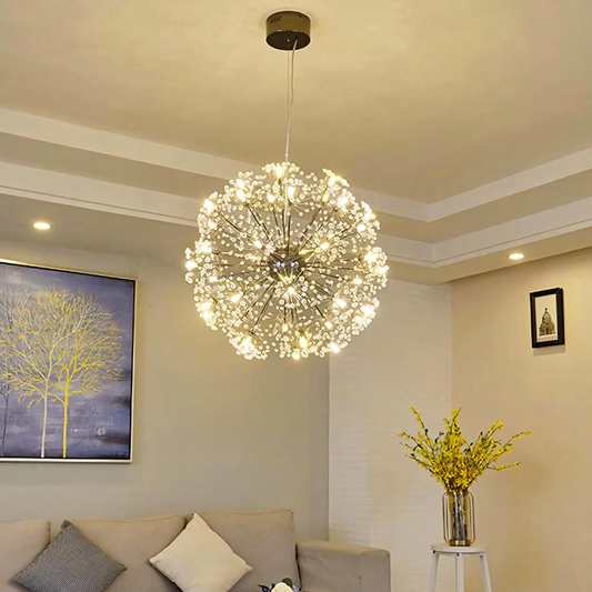 Modern Cotton Candy Chandelier