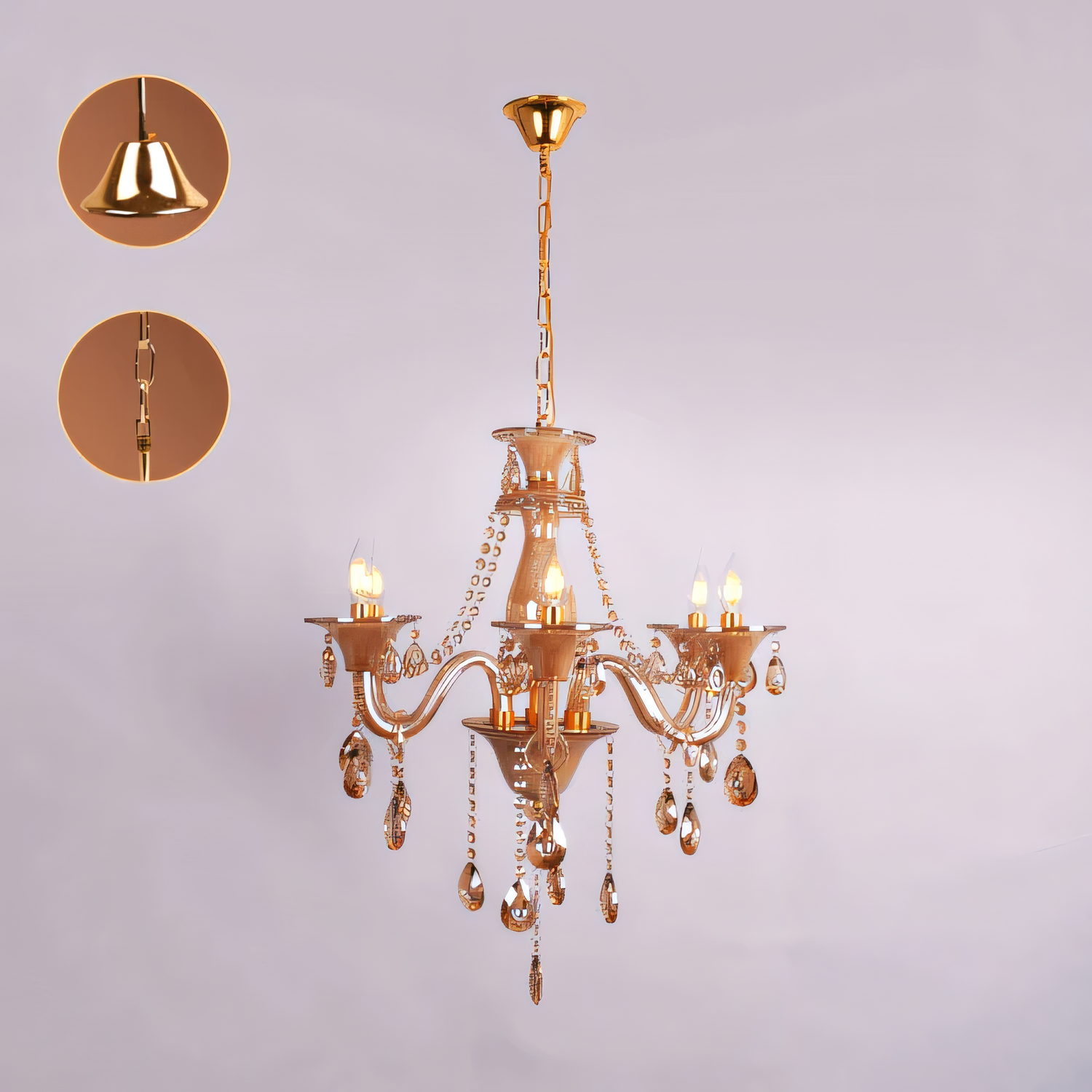 Luxurious and elegant lighting fixture that elevates any space