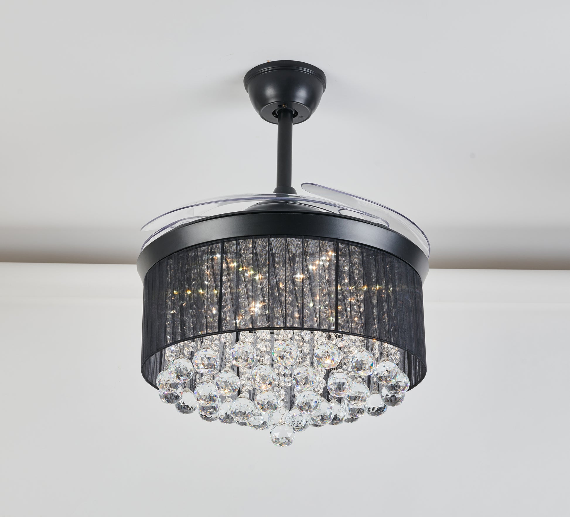 Fandelier Ceiling Fan with luxurious chandelier design