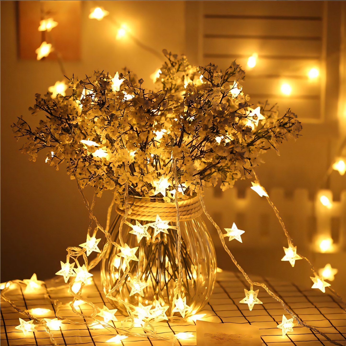 Star String Decorative LED Fairy Light