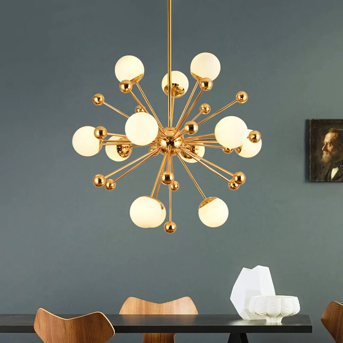 Asteraceae Gold Chandelier