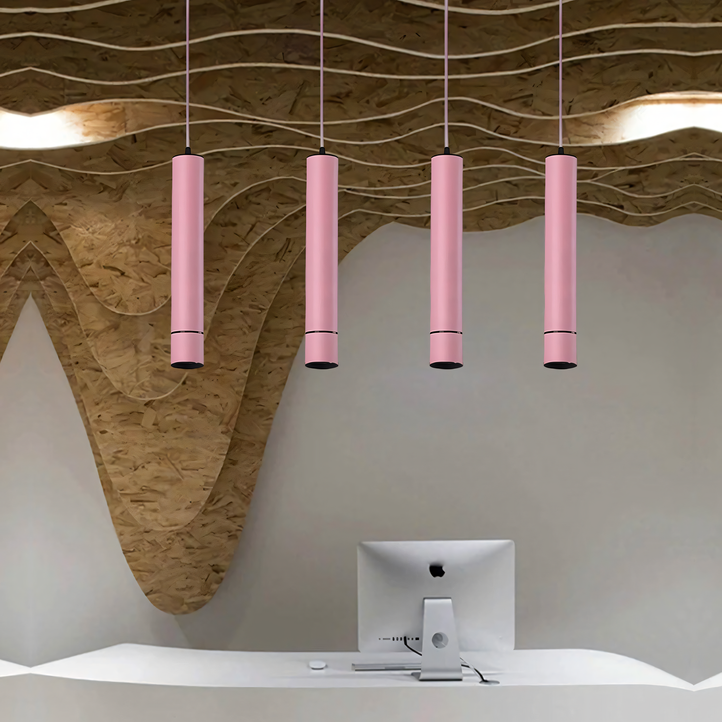 Adjustable Pendant Light: Customizable for any space and ceiling height.