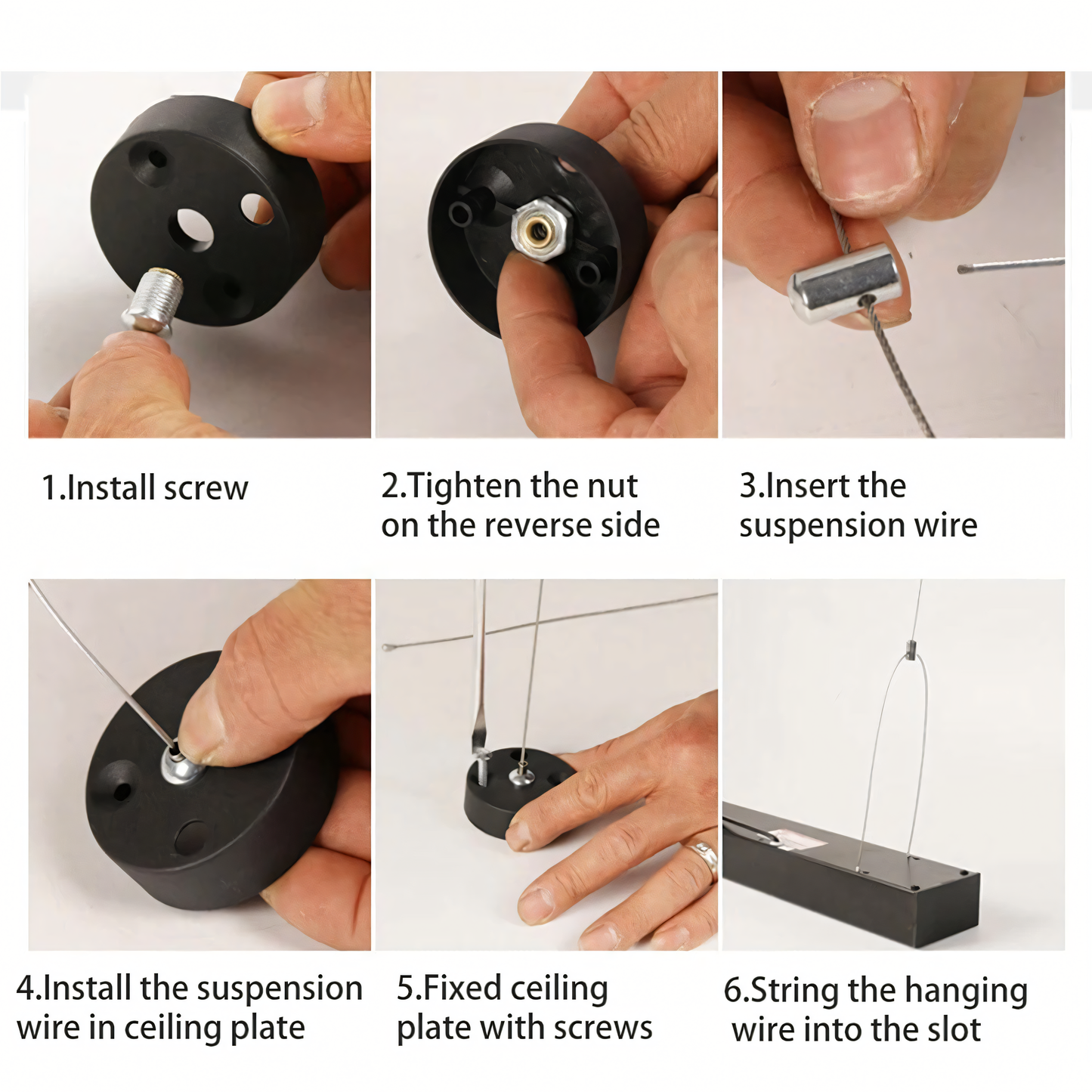 Energy-Efficient Square Ring Hanging Profile