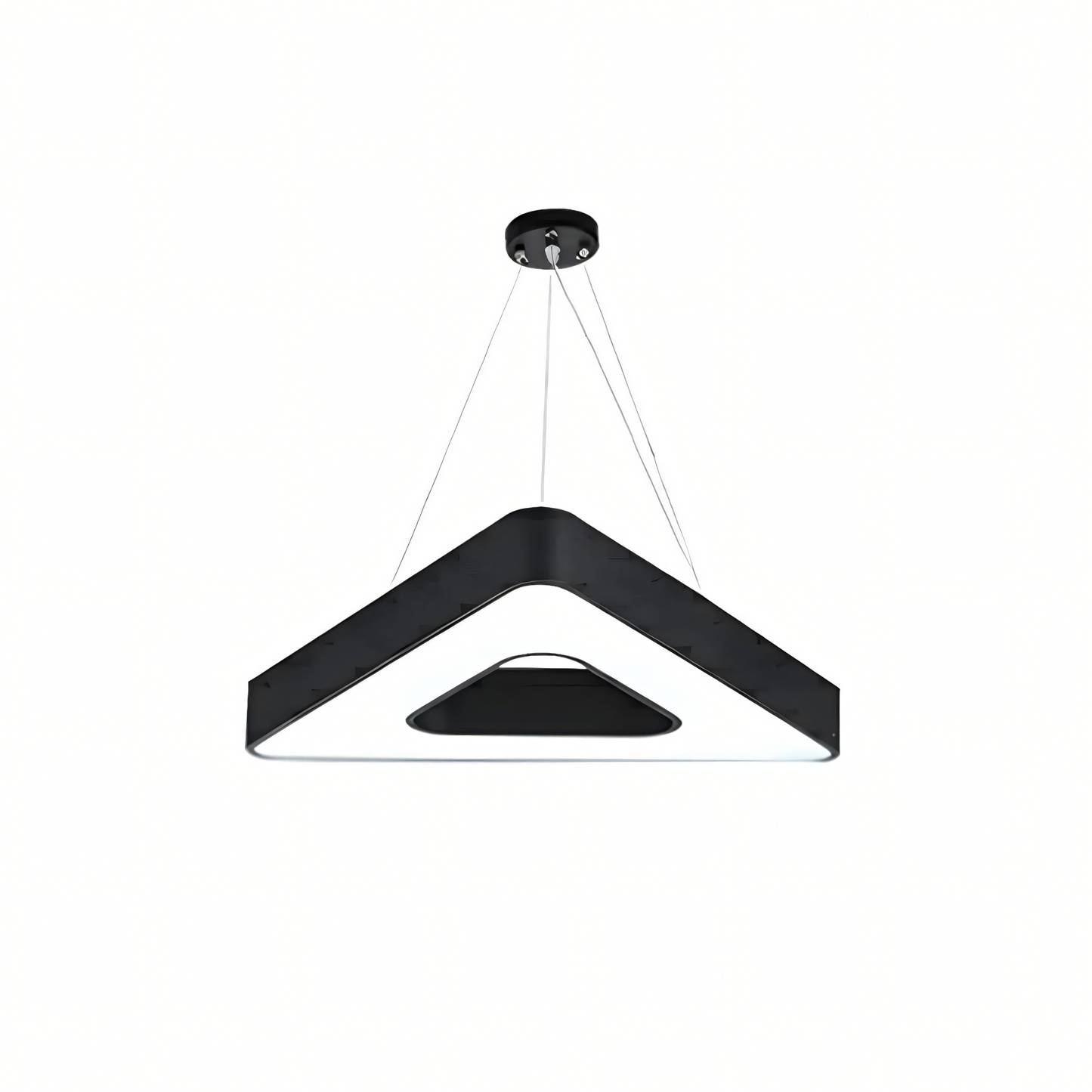 Modern Elegance of the Triangle Chandelier