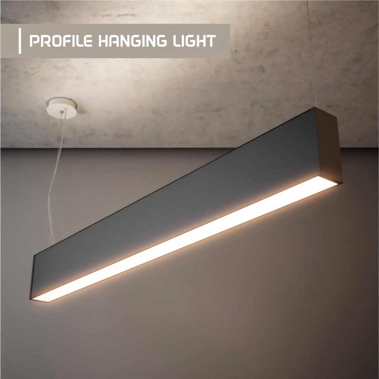 Energy-Efficient and Long-Lasting Hanging Profile LED