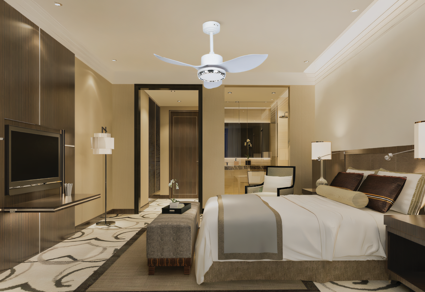 Talkative Breeze Ceiling Fan