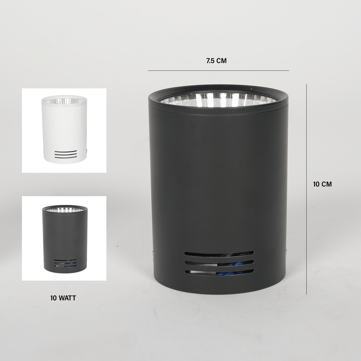 Cylindrical Surface Mounted LED COB Spot Downlight