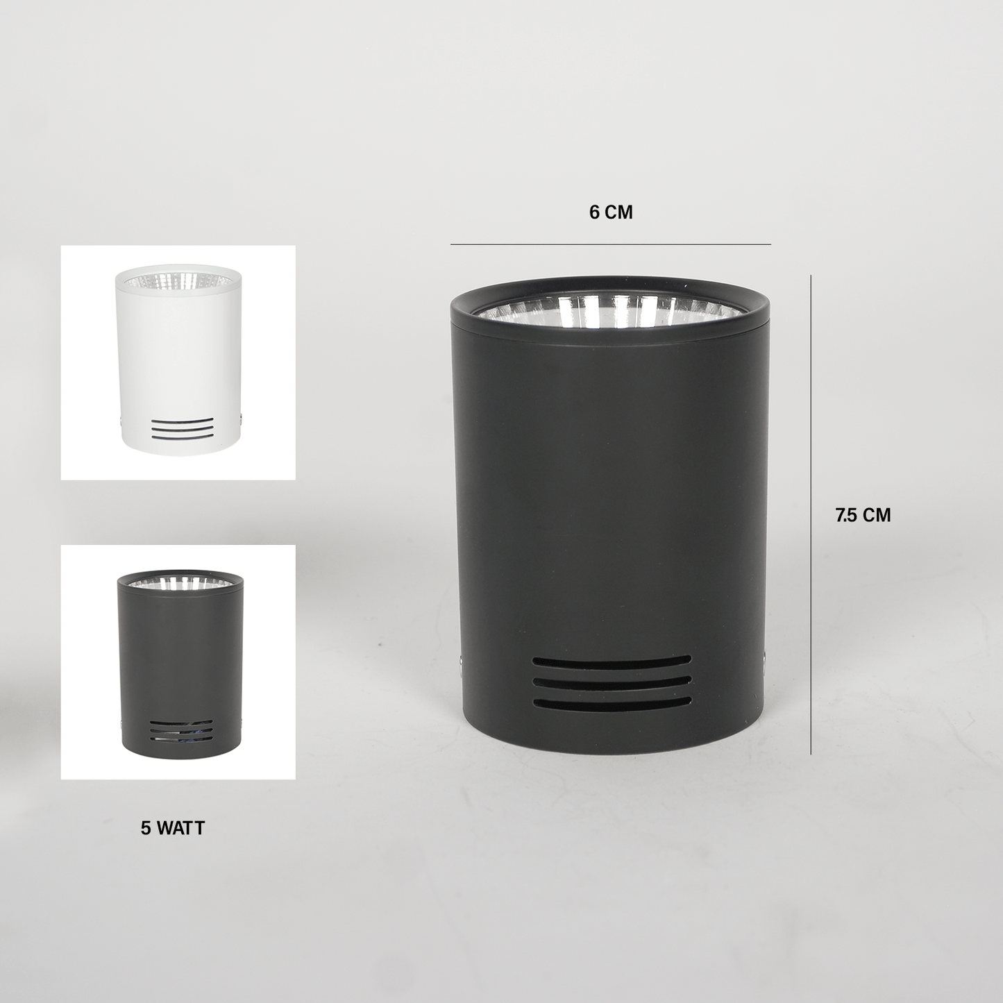 Cylindrical Surface Mounted LED COB Spot Downlight