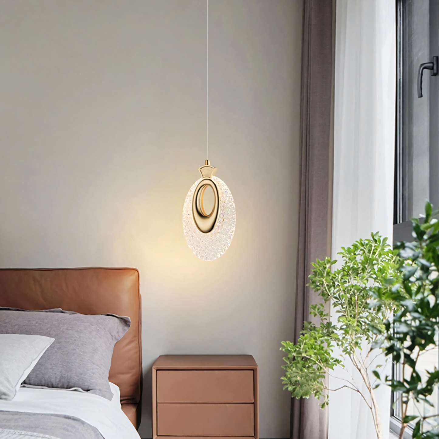 Mysterious Forest Pendant Light: Captivating display of natural elegance.