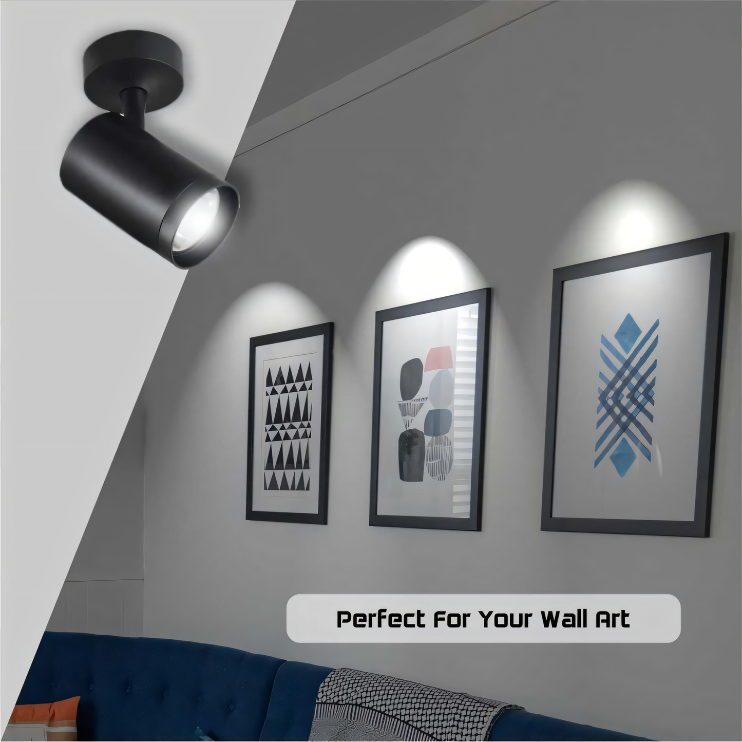 Wall Mounted Cylindrical COB Spotlight