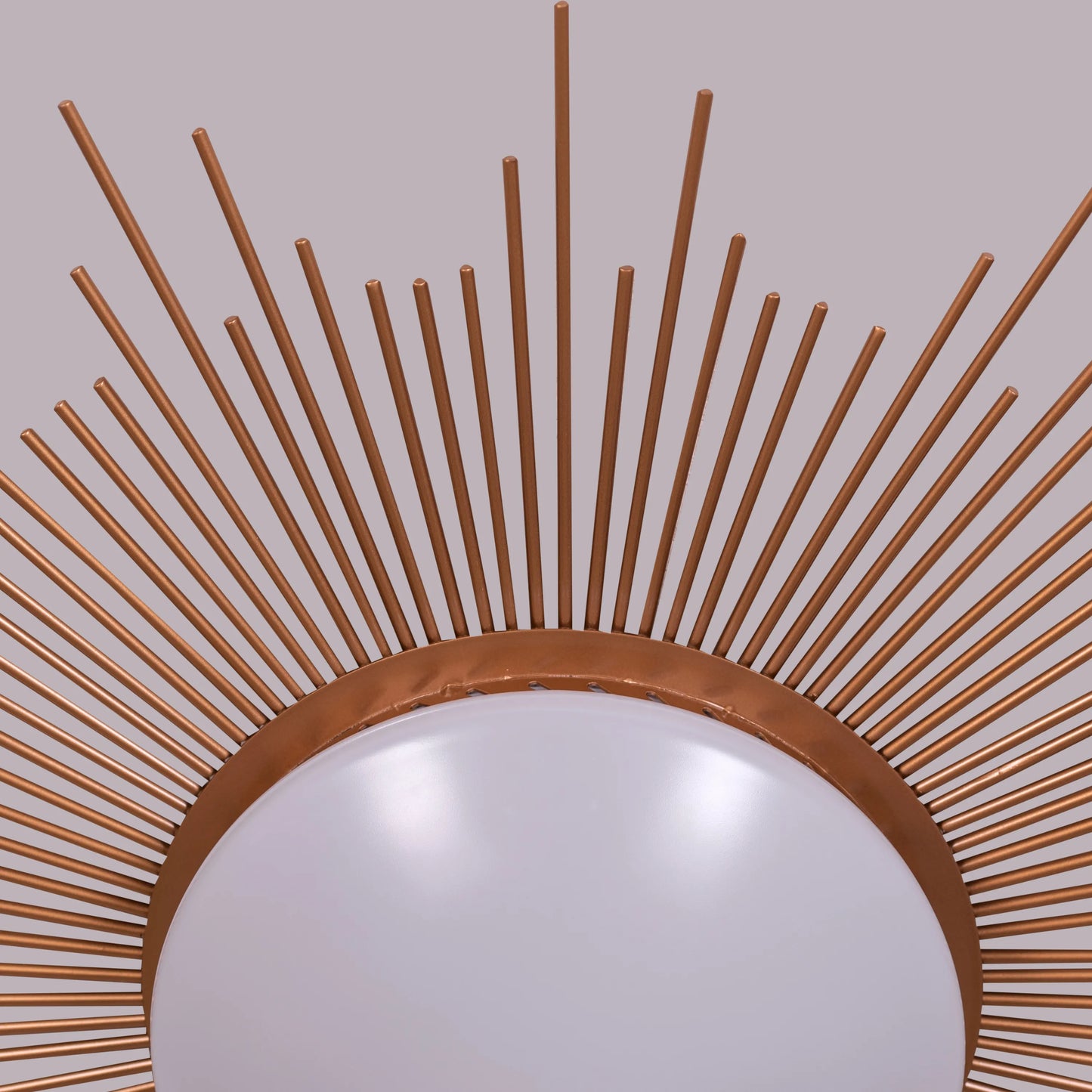 Sunshine Gold Ceiling Light with circular design, featuring 3 Color LED technology offering warm, natural, and cool white illumination options in a luxurious gold finish.