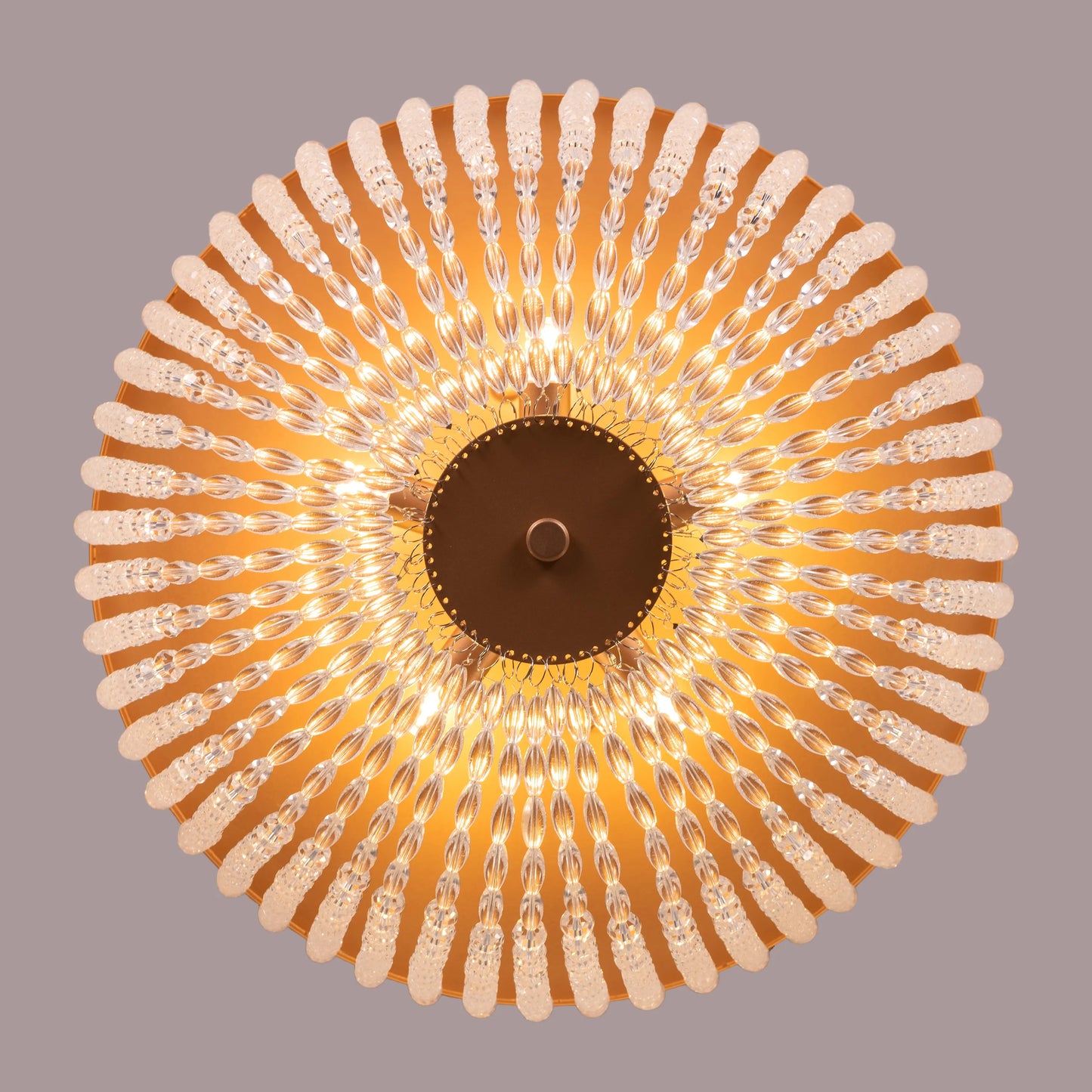 Embraced (Gold) Crystal Ceiling Light