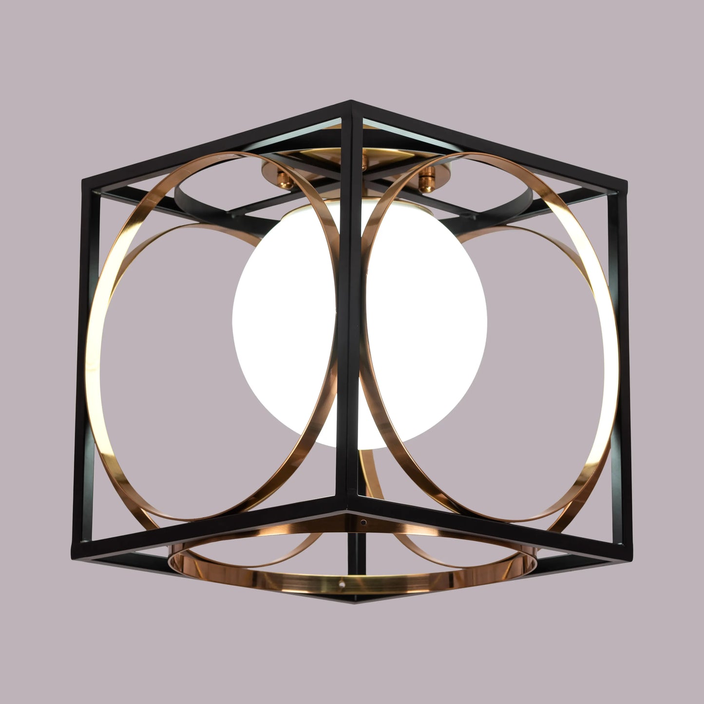 Block Party (Gold, Smart LED) Ceiling Light