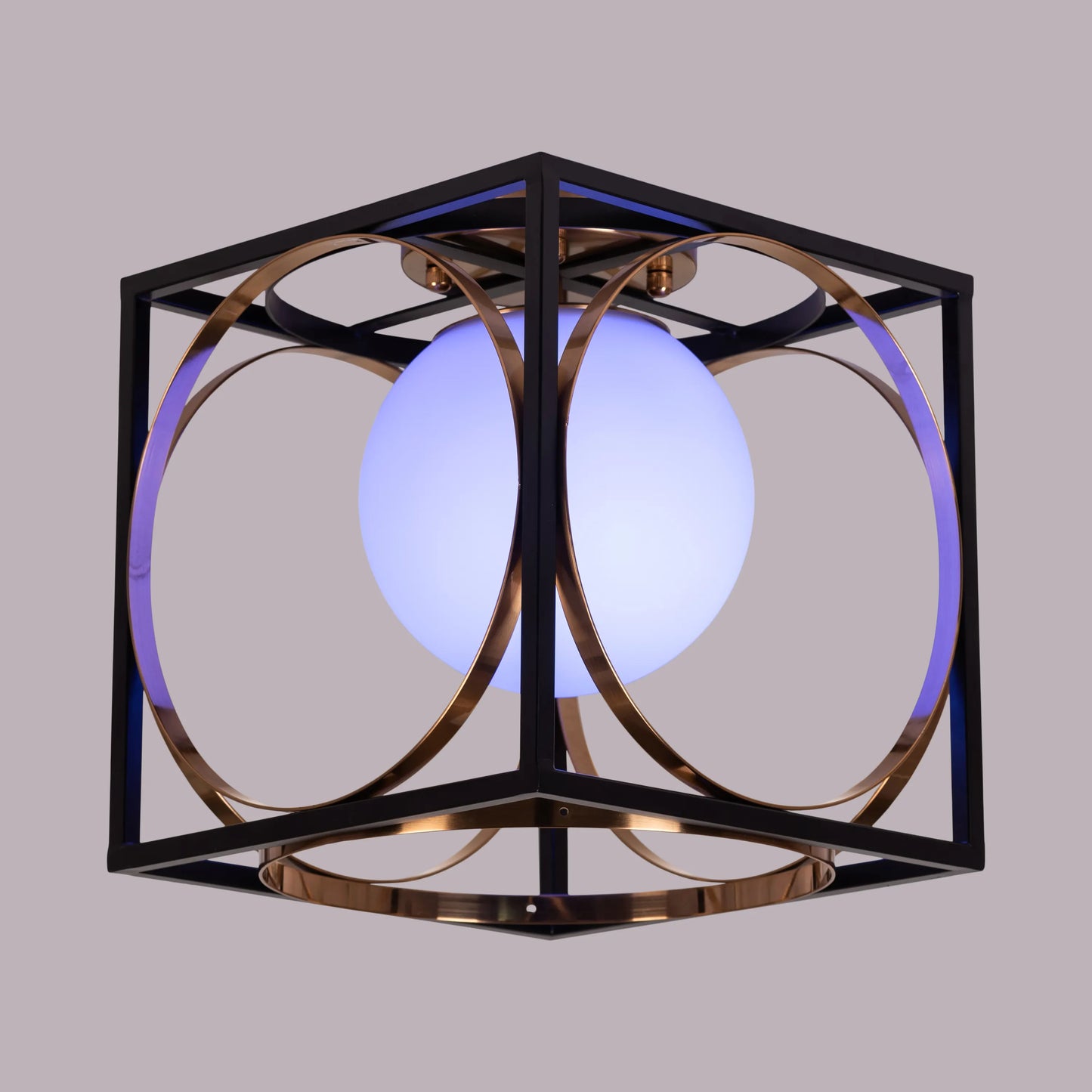 Block Party (Gold, Smart LED) Ceiling Light