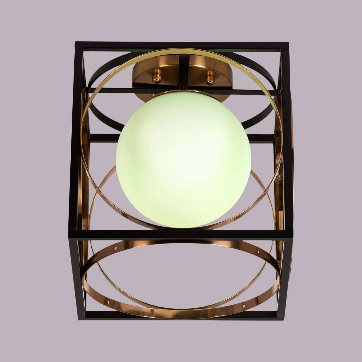 Block Party (Gold, Smart LED) Ceiling Light