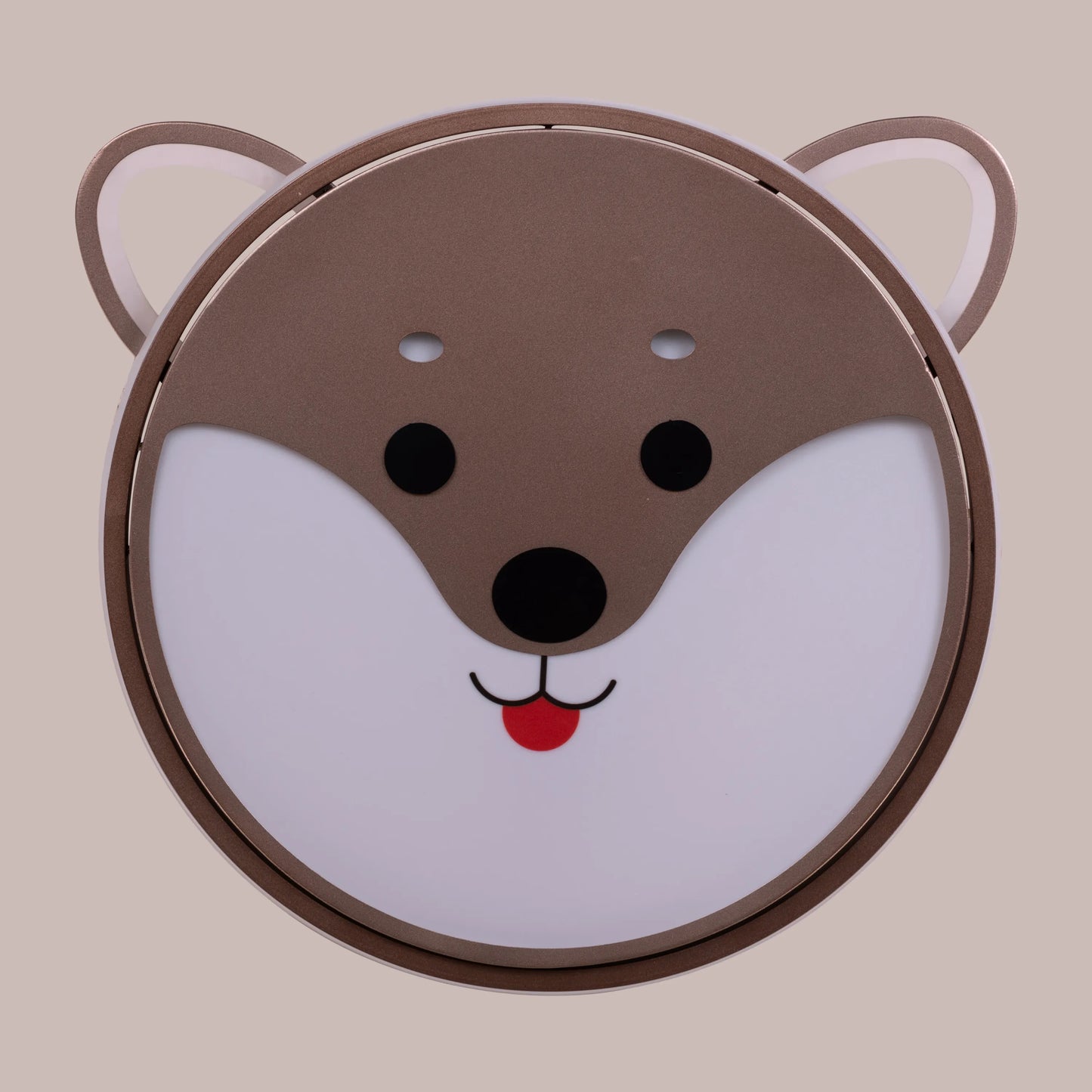 Baloo The Bear (Brown, Built-In LED with Remote Control) Kid's Room Ceiling Light