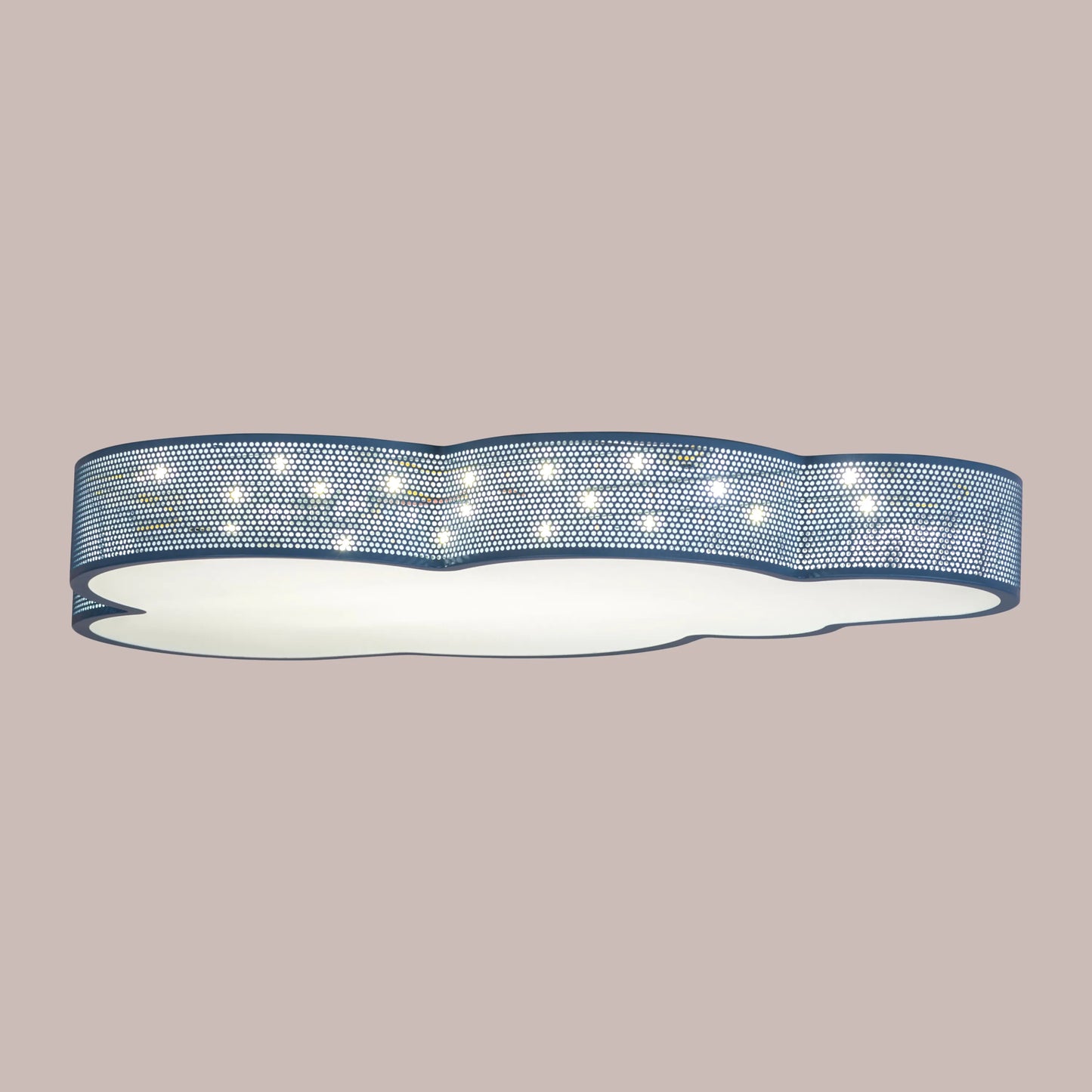 Cloudy Bay (Blue, Dimmable LED with Remote Control ) Kid's Room Ceiling Light