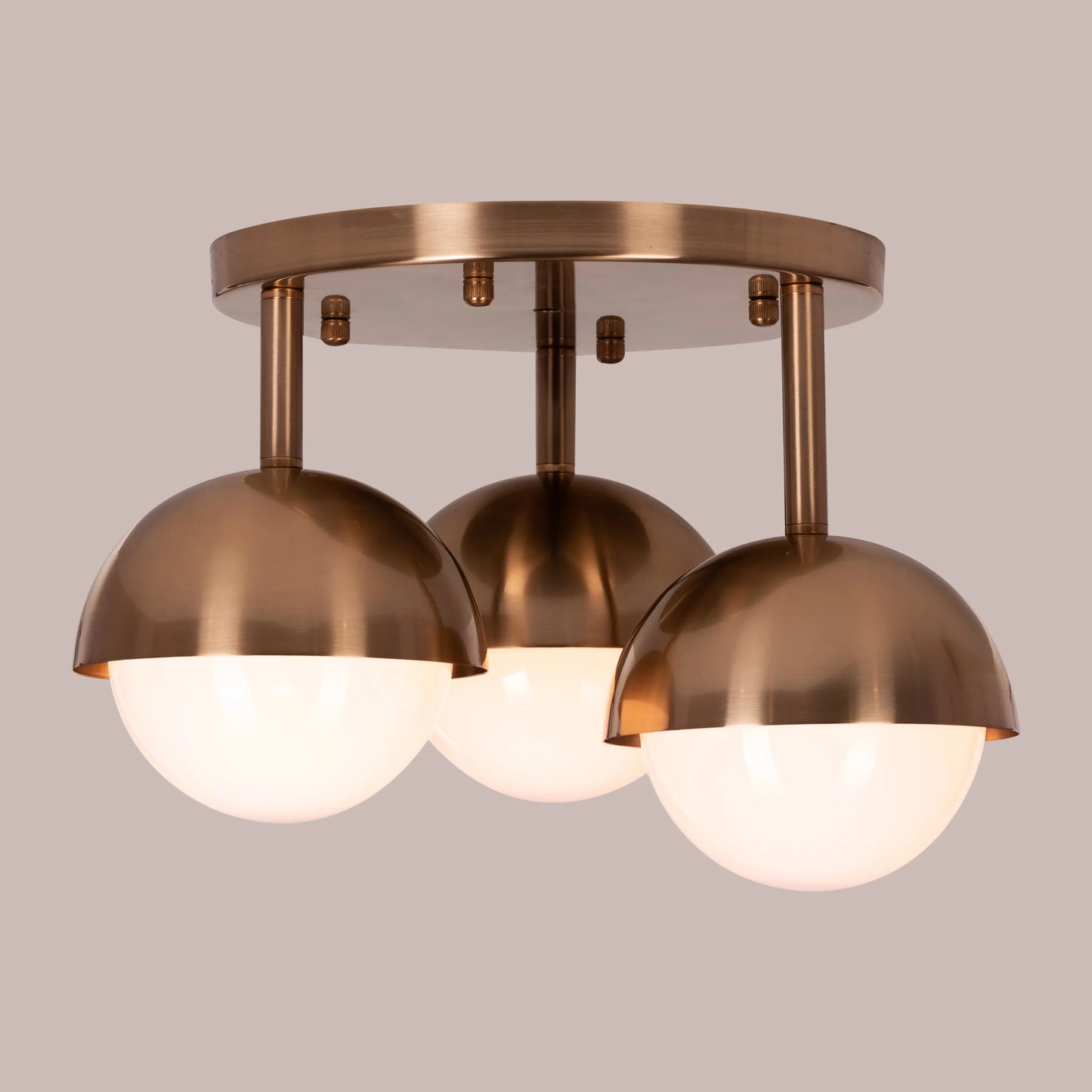 Party Favor ceiling light with sleek and refined design.