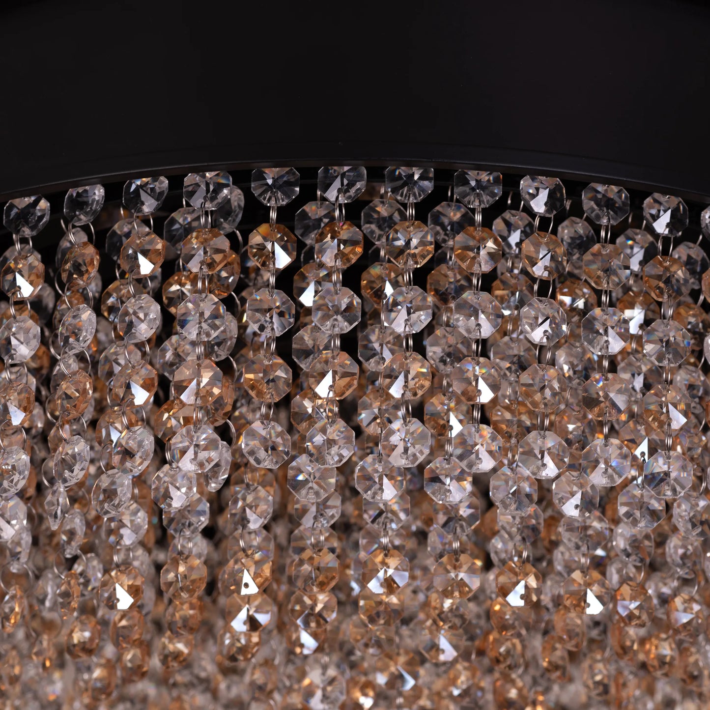 Black Tie Crystal Ceiling Light