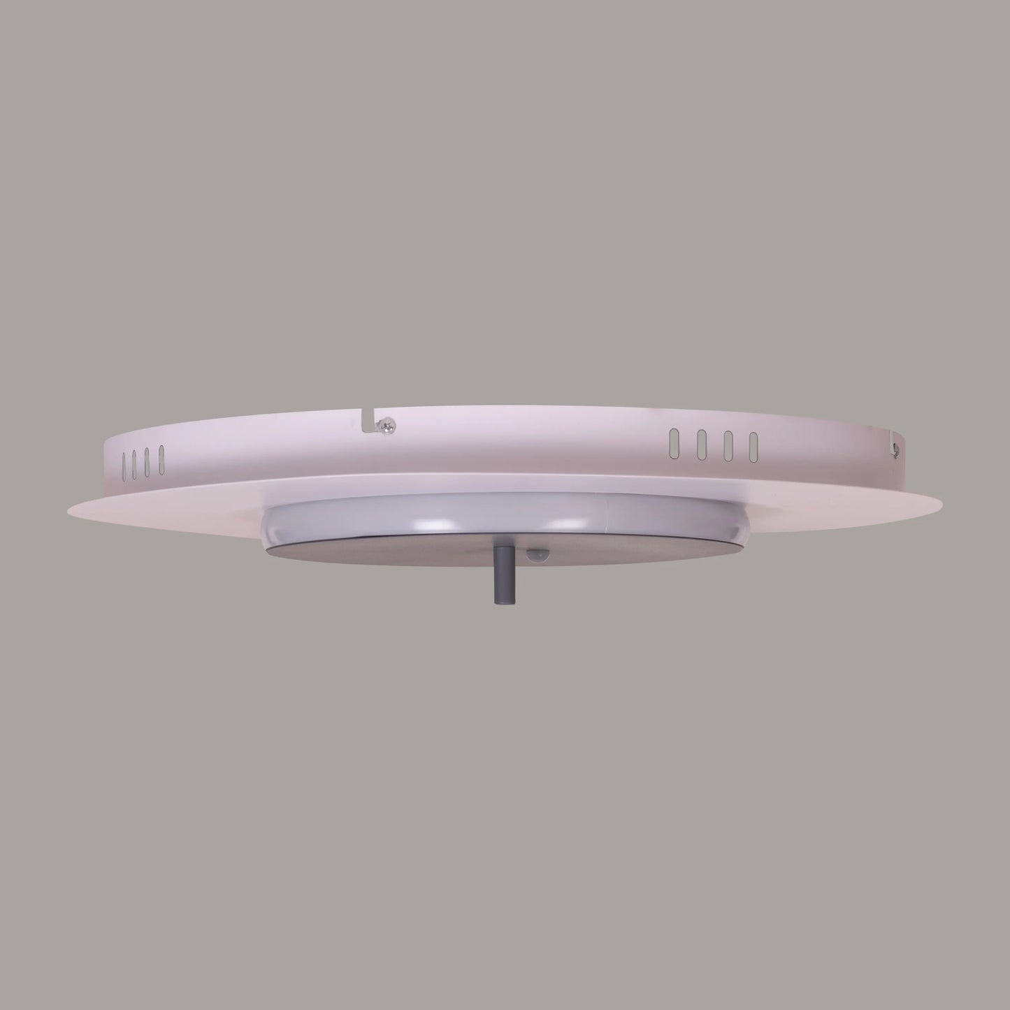 White book-shaped dimmable LED ceiling light with remote control