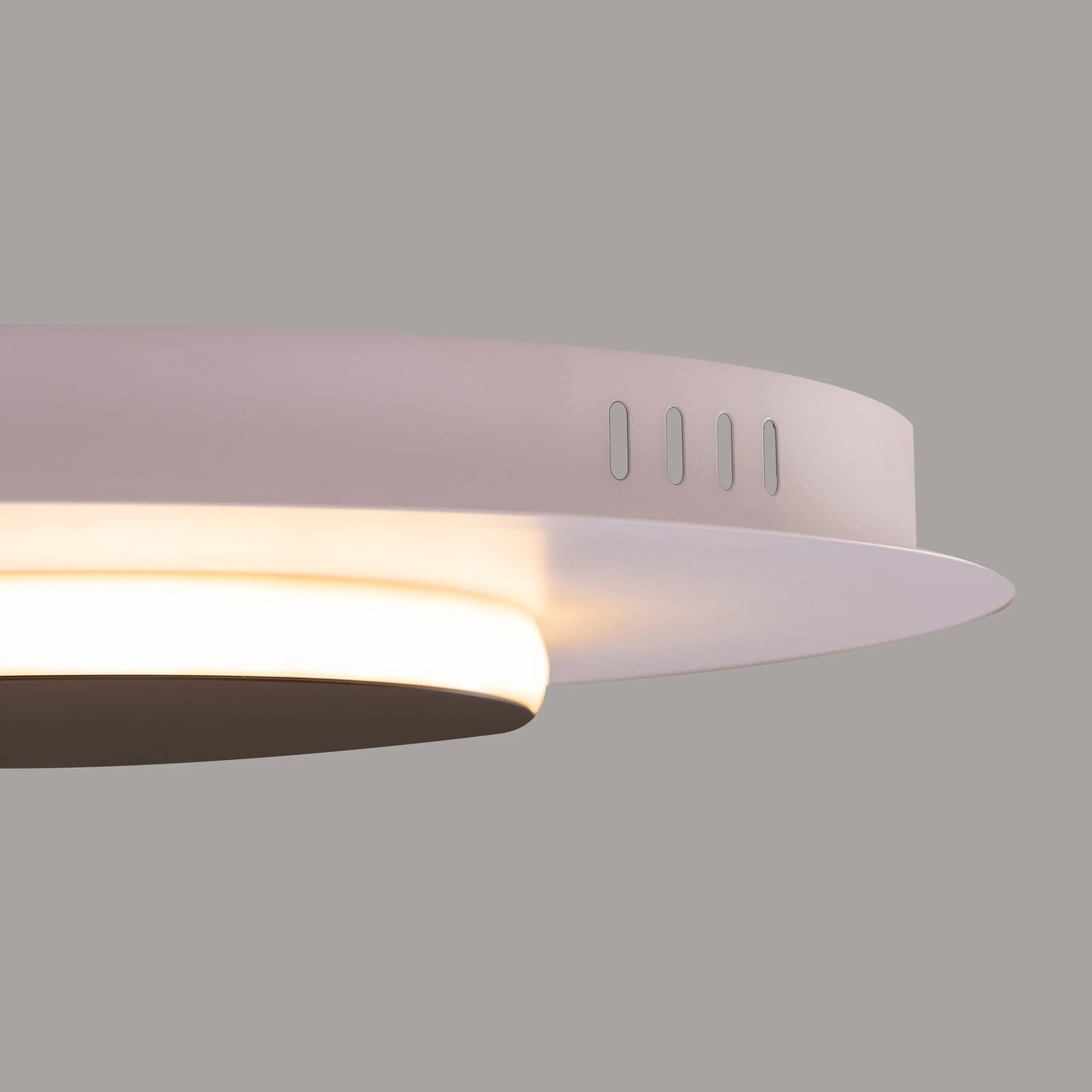 Turn The Corner white dimmable LED ceiling light with remote