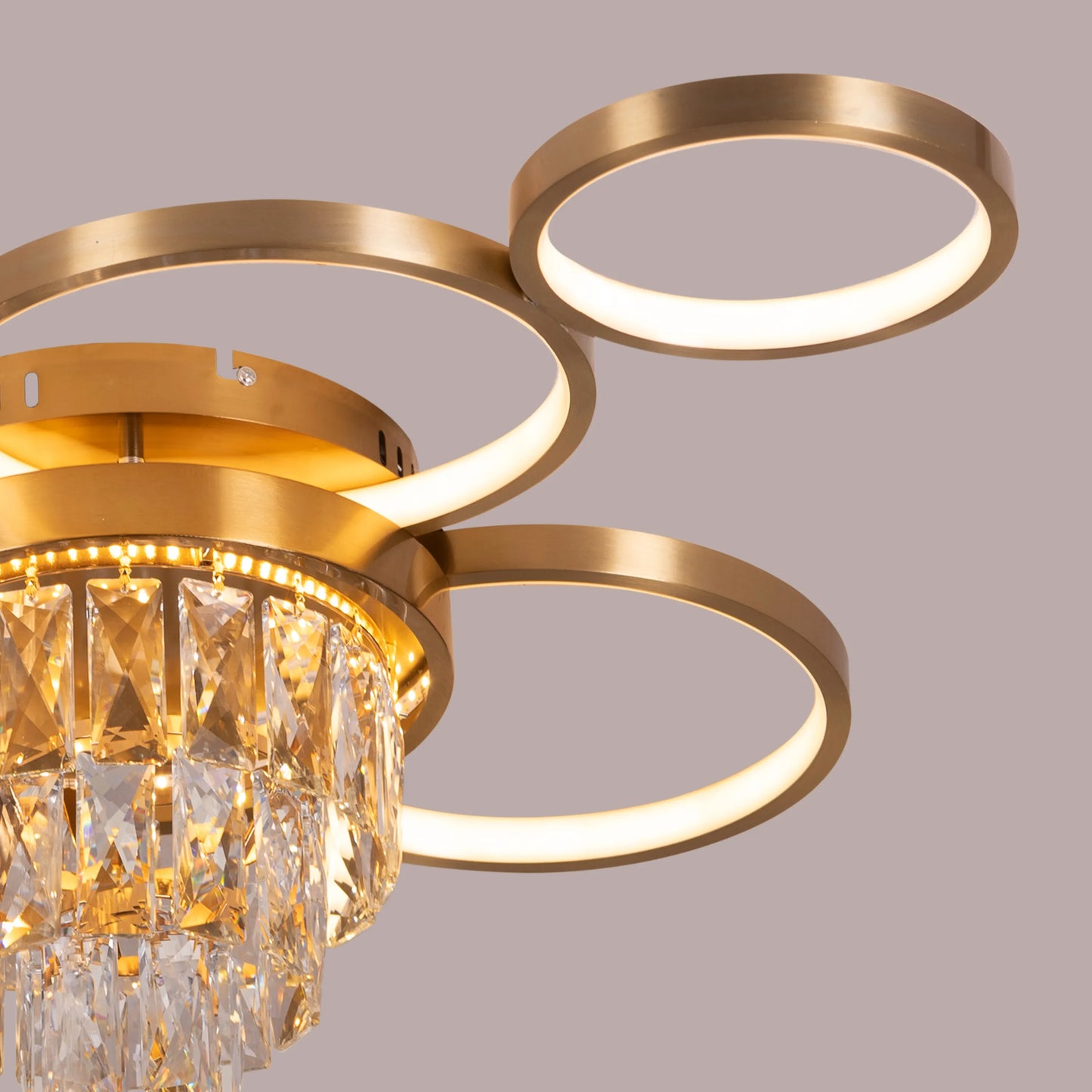 Make It Rain Signature ceiling light with versatile LED settings.