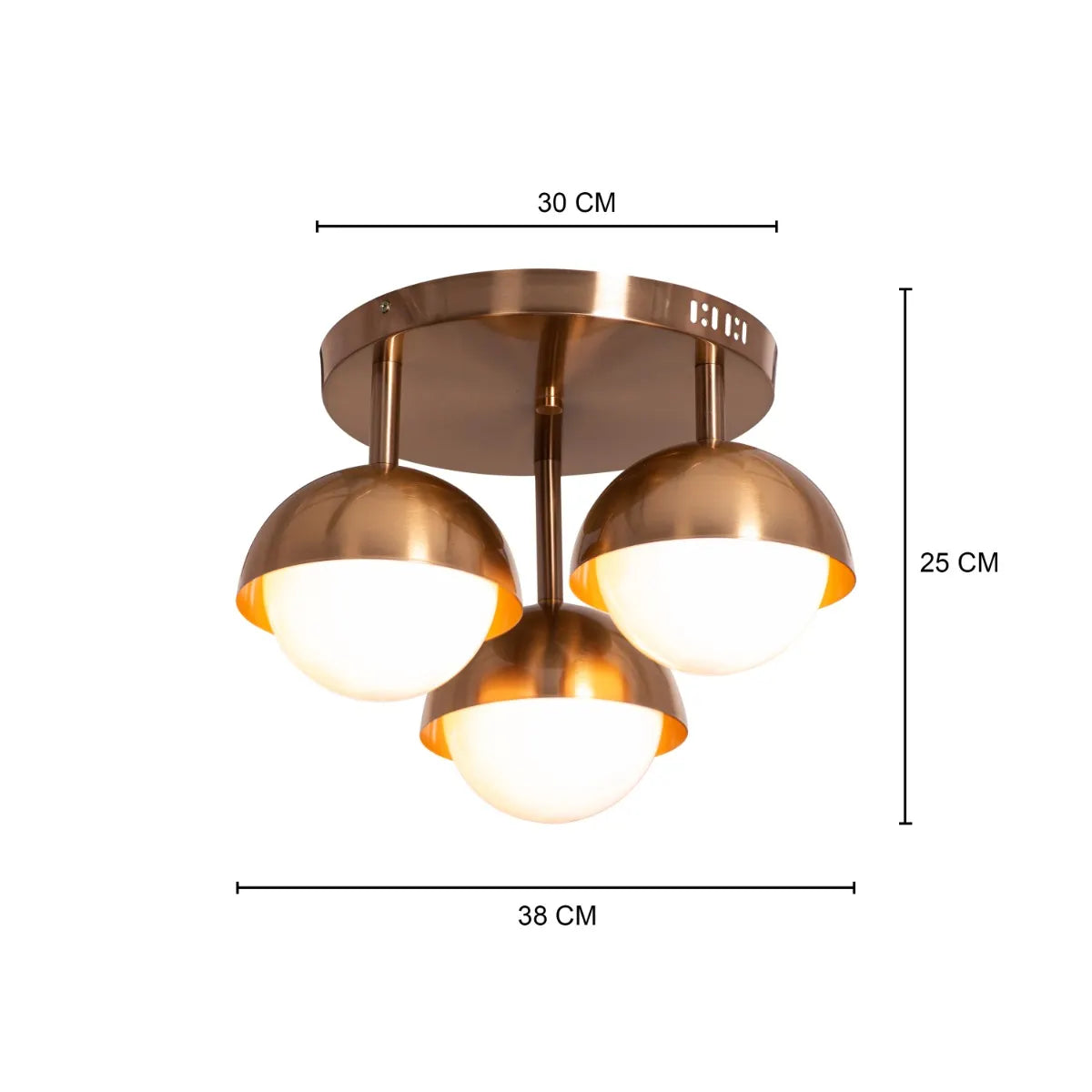 Party Favor small gold ceiling light fixture