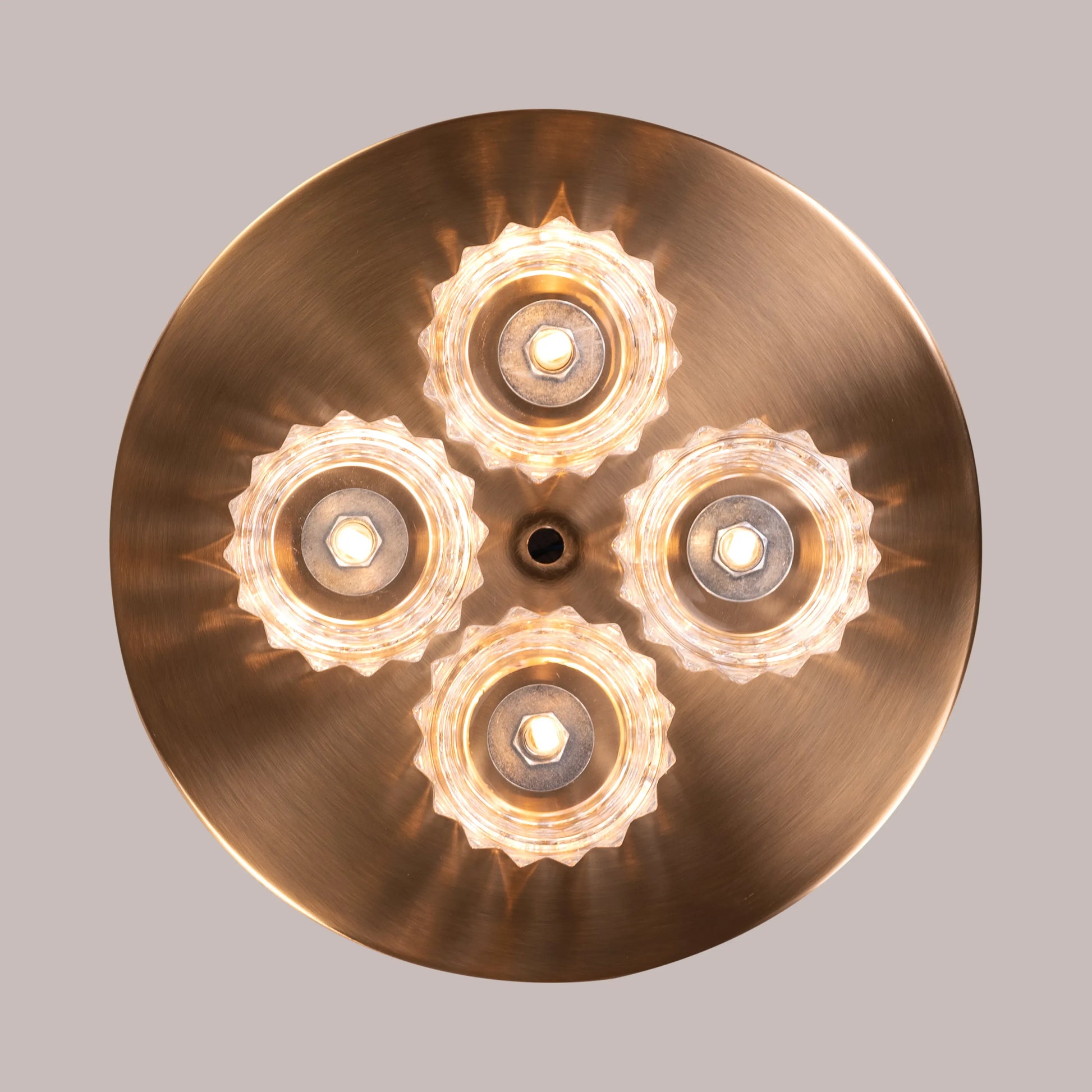 Dime A Dozen Ceiling Light featuring a simple, minimalist design with a neutral finish, providing affordable and versatile illumination for various room types and decor styles.