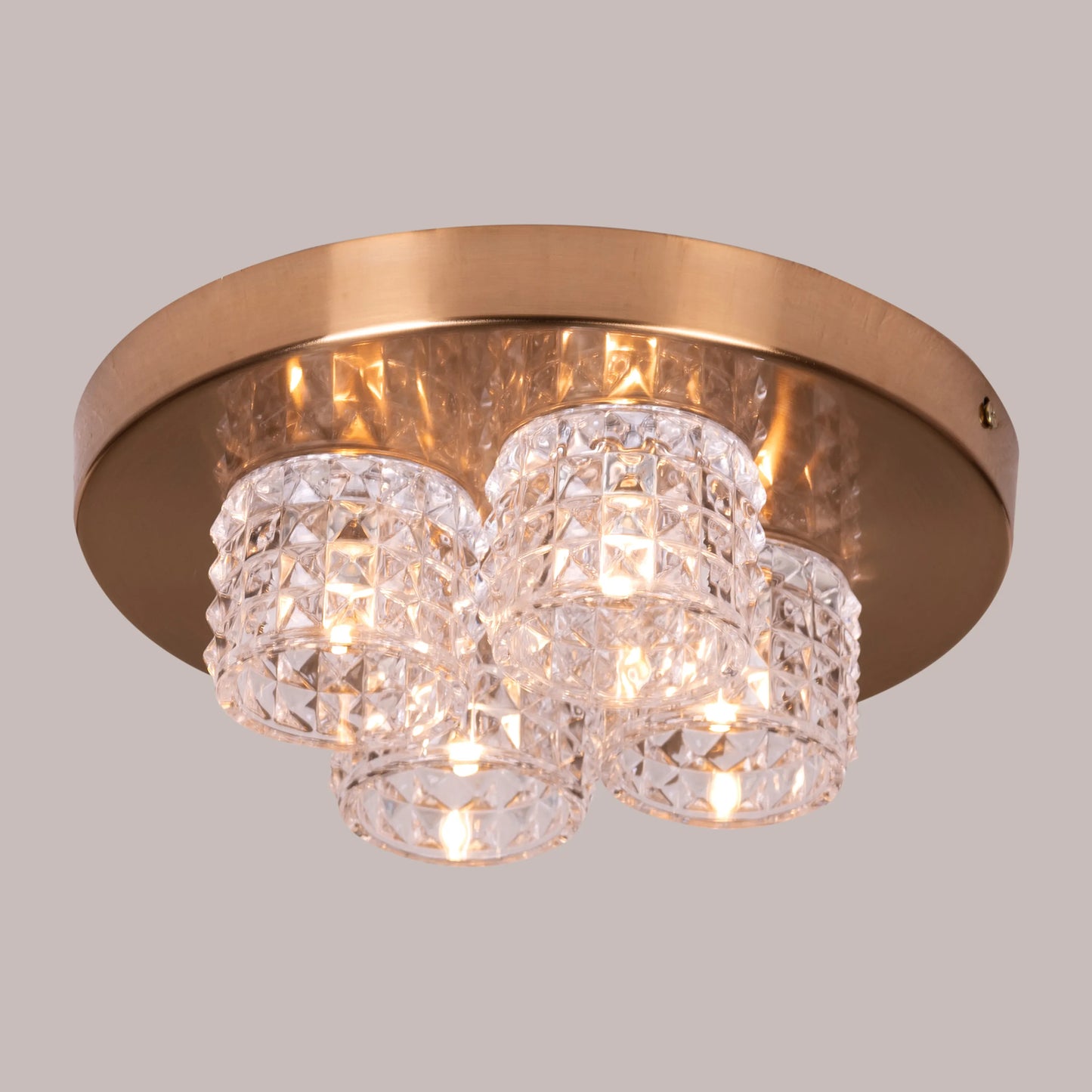 Dime A Dozen Ceiling Light featuring a simple, minimalist design with a neutral finish, providing affordable and versatile illumination for various room types and decor styles.