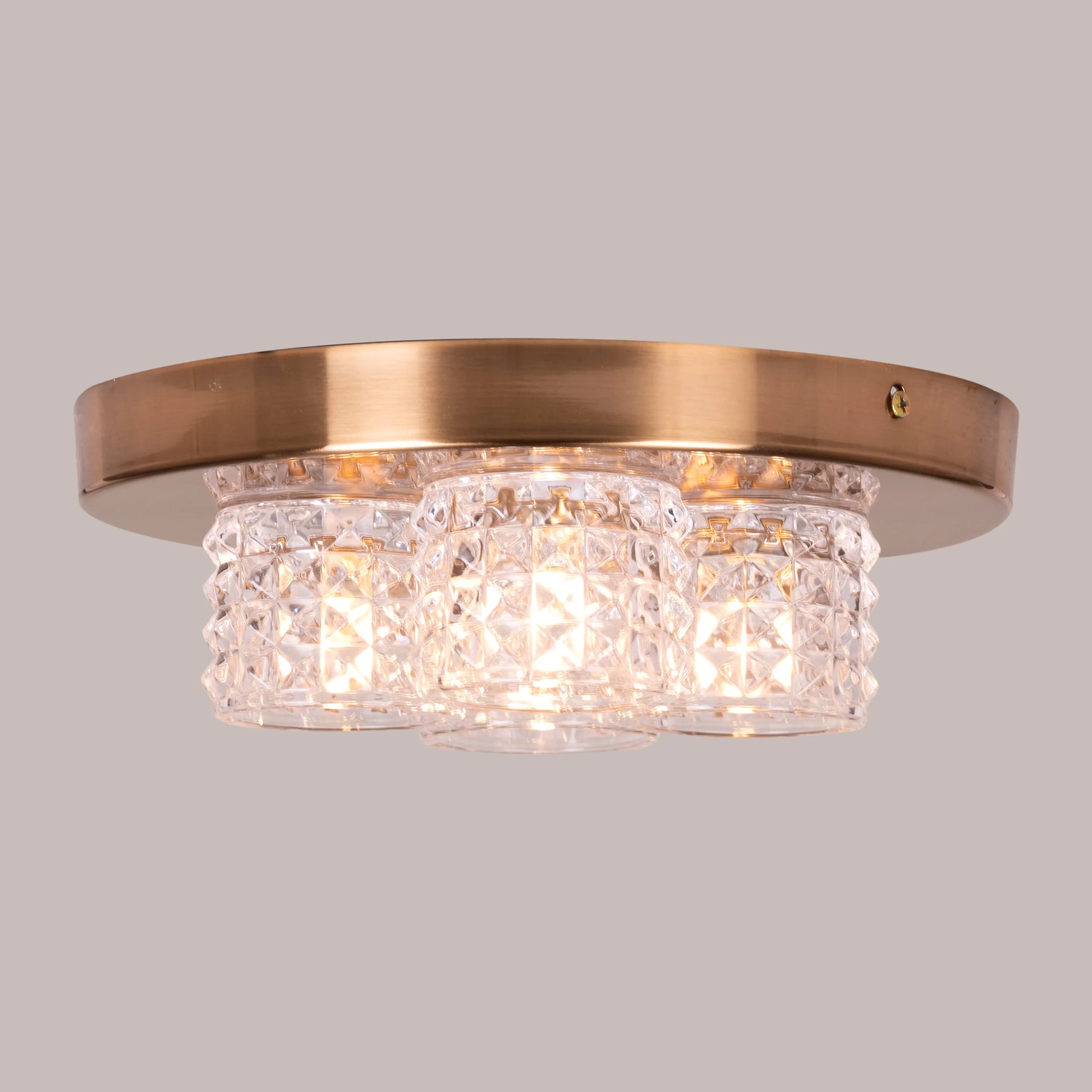 Dime A Dozen Ceiling Light featuring a simple, minimalist design with a neutral finish, providing affordable and versatile illumination for various room types and decor styles.