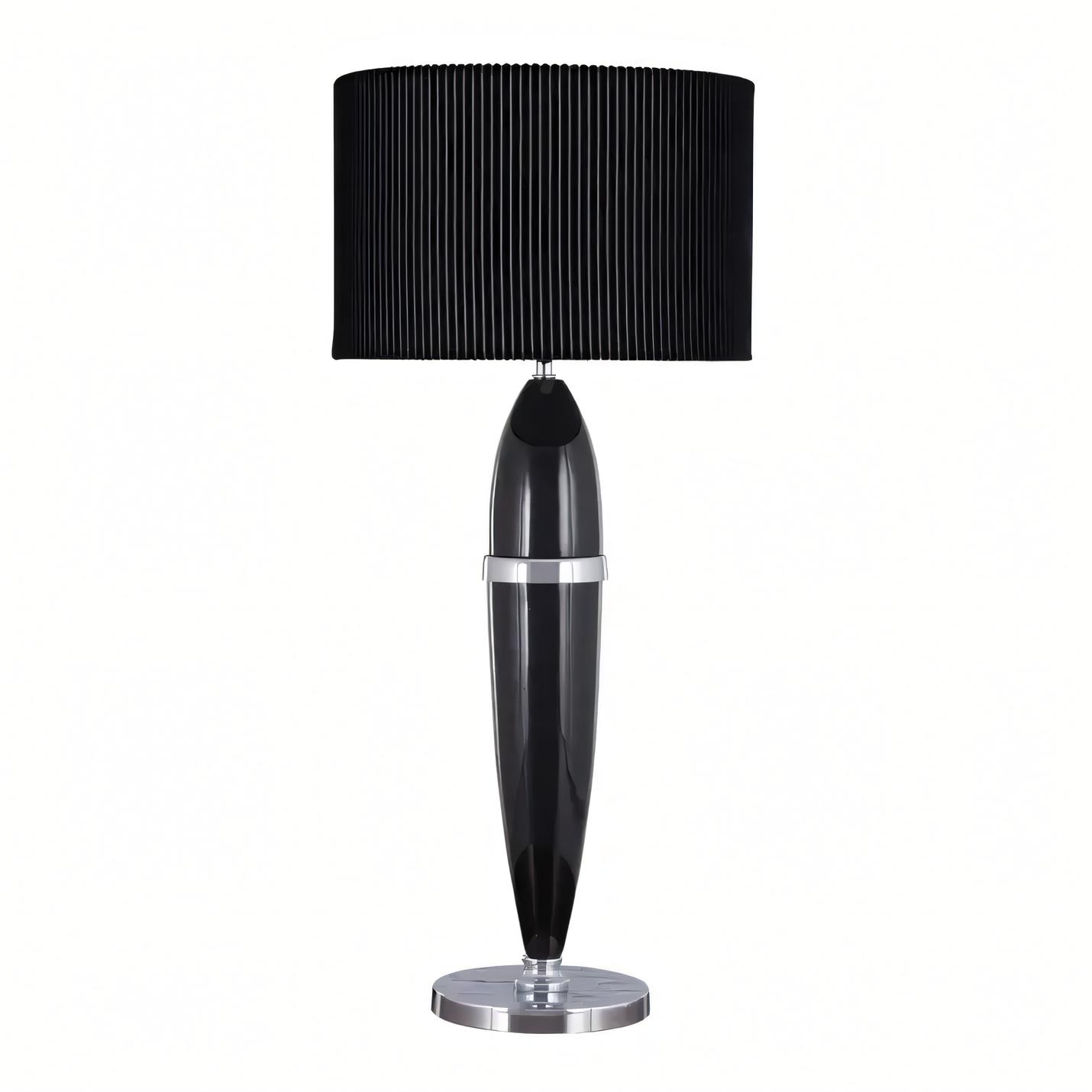 Cozy and inviting black lamp for intimate retreats