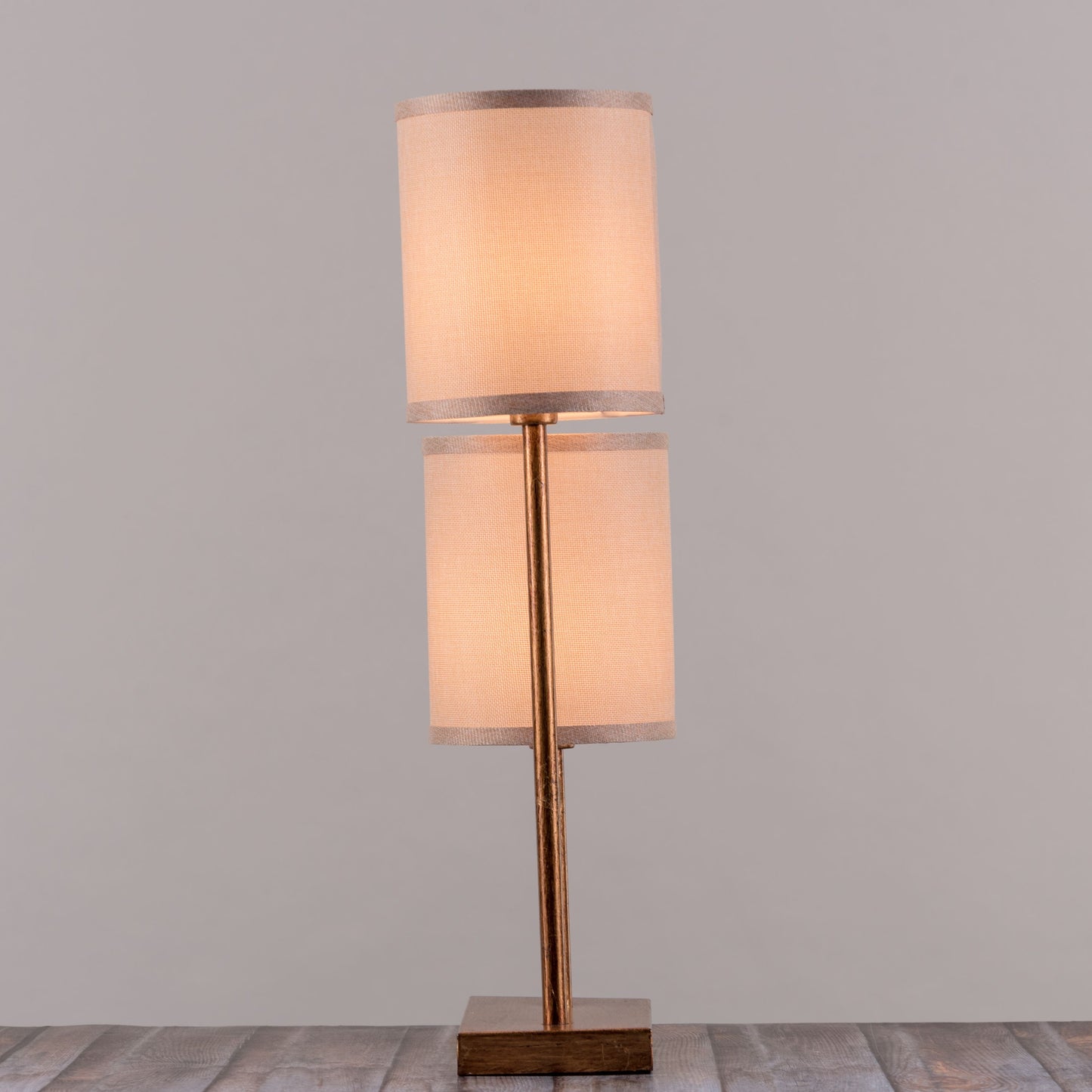 Timeless elegance in a gold and marble table lamp