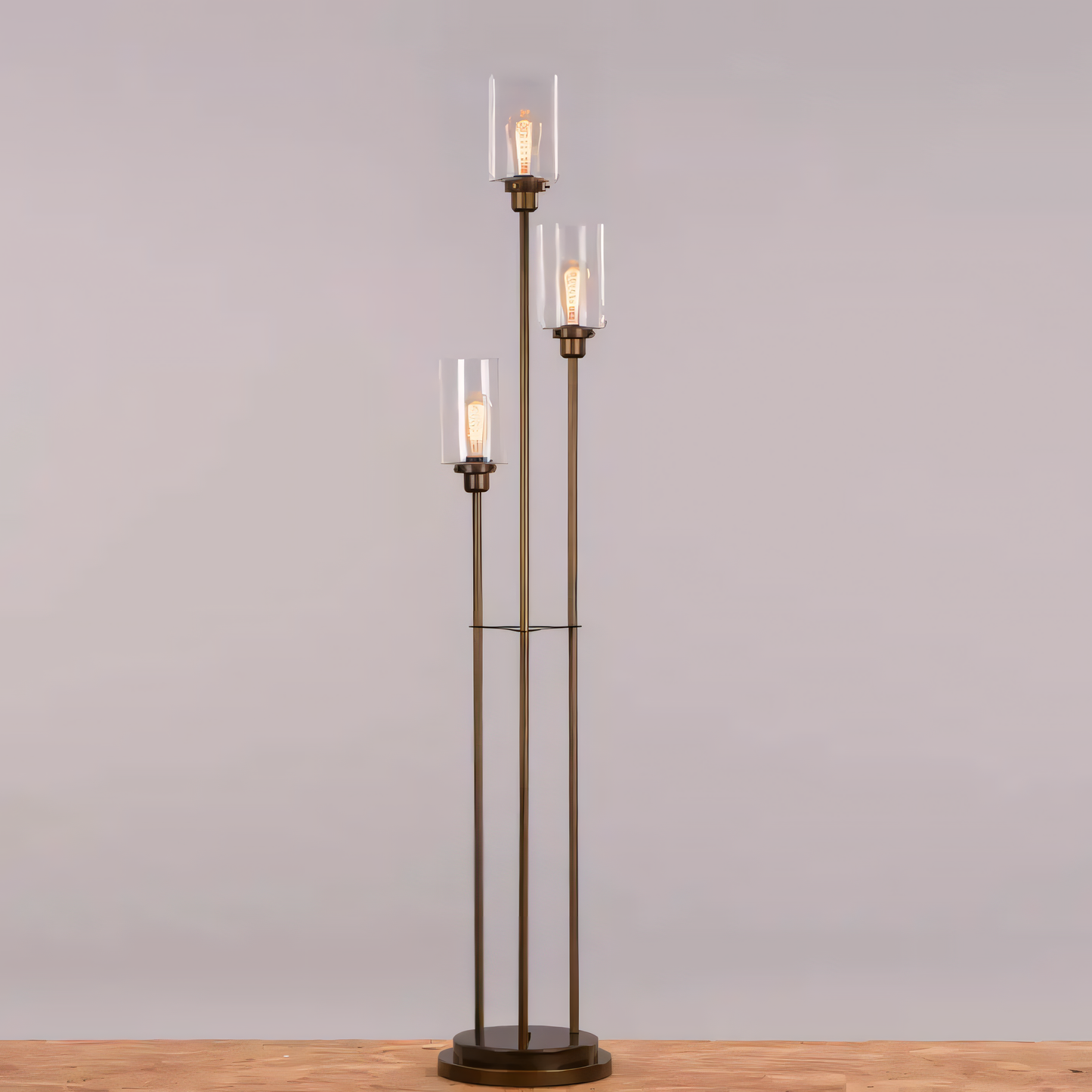 Sophisticated floor lamp for a stylish urban apartment