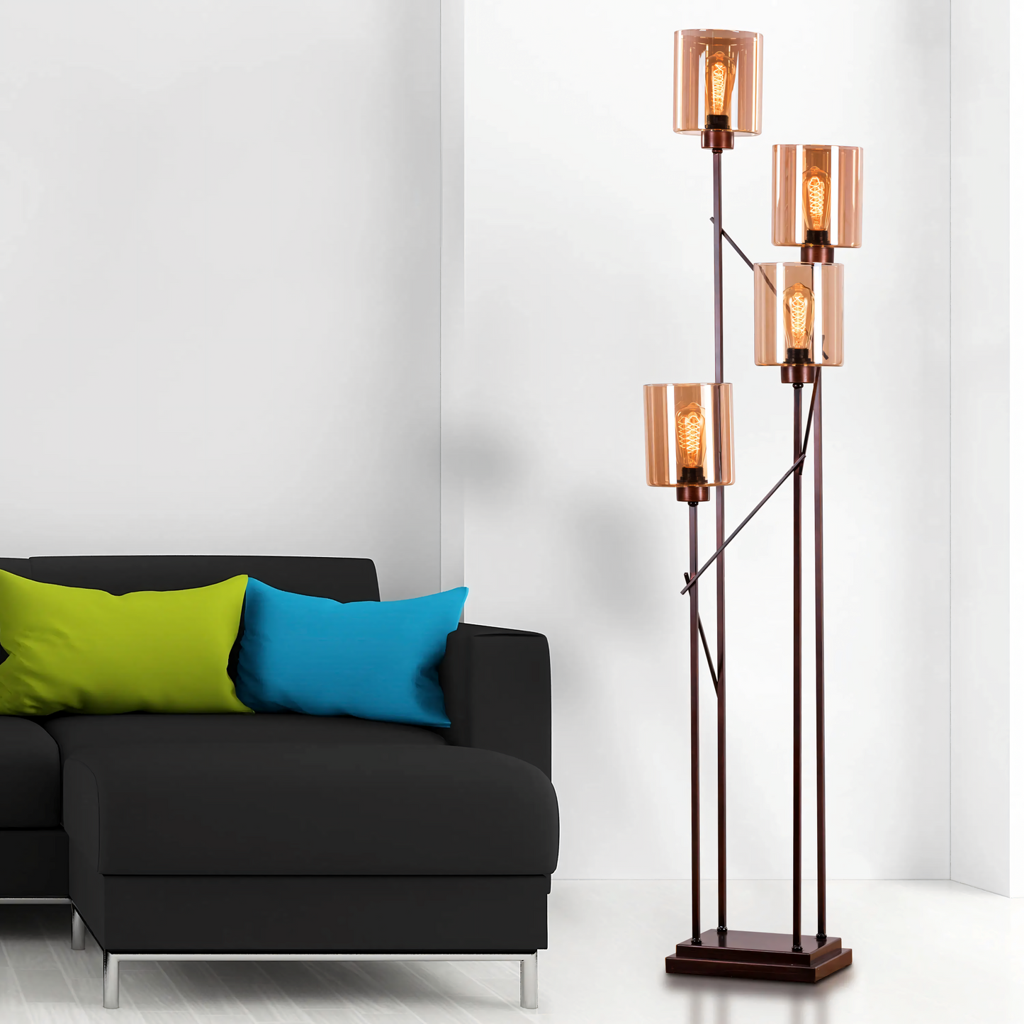 The Golden Cluster Floor Lamp