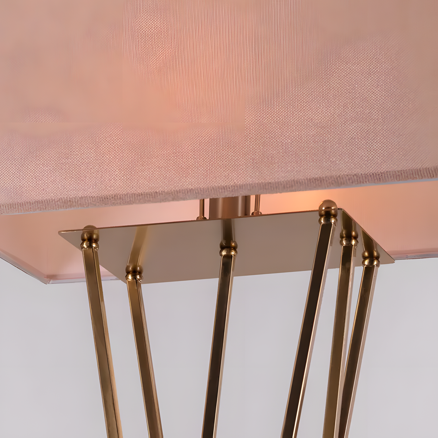 Cross Your Heart (Gold) Floor Lamp