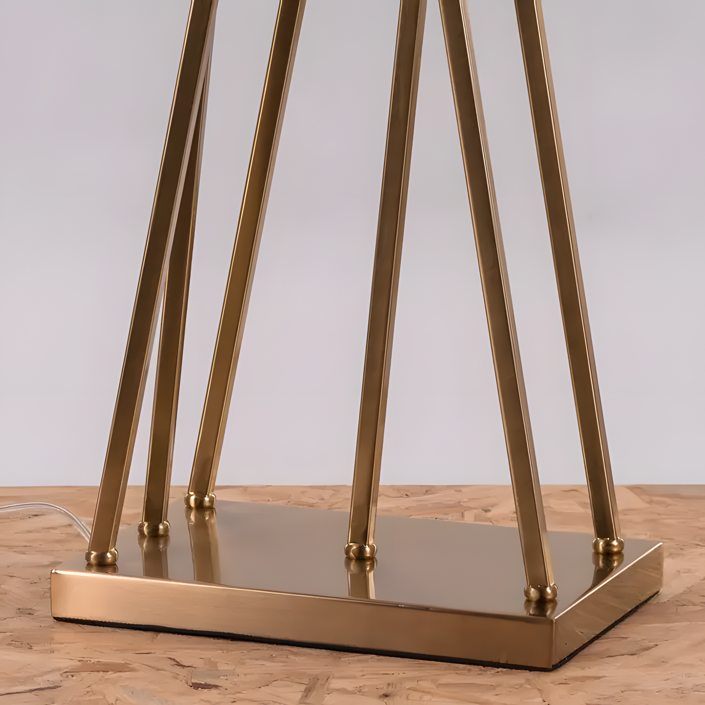 Cross Your Heart (Gold) Floor Lamp