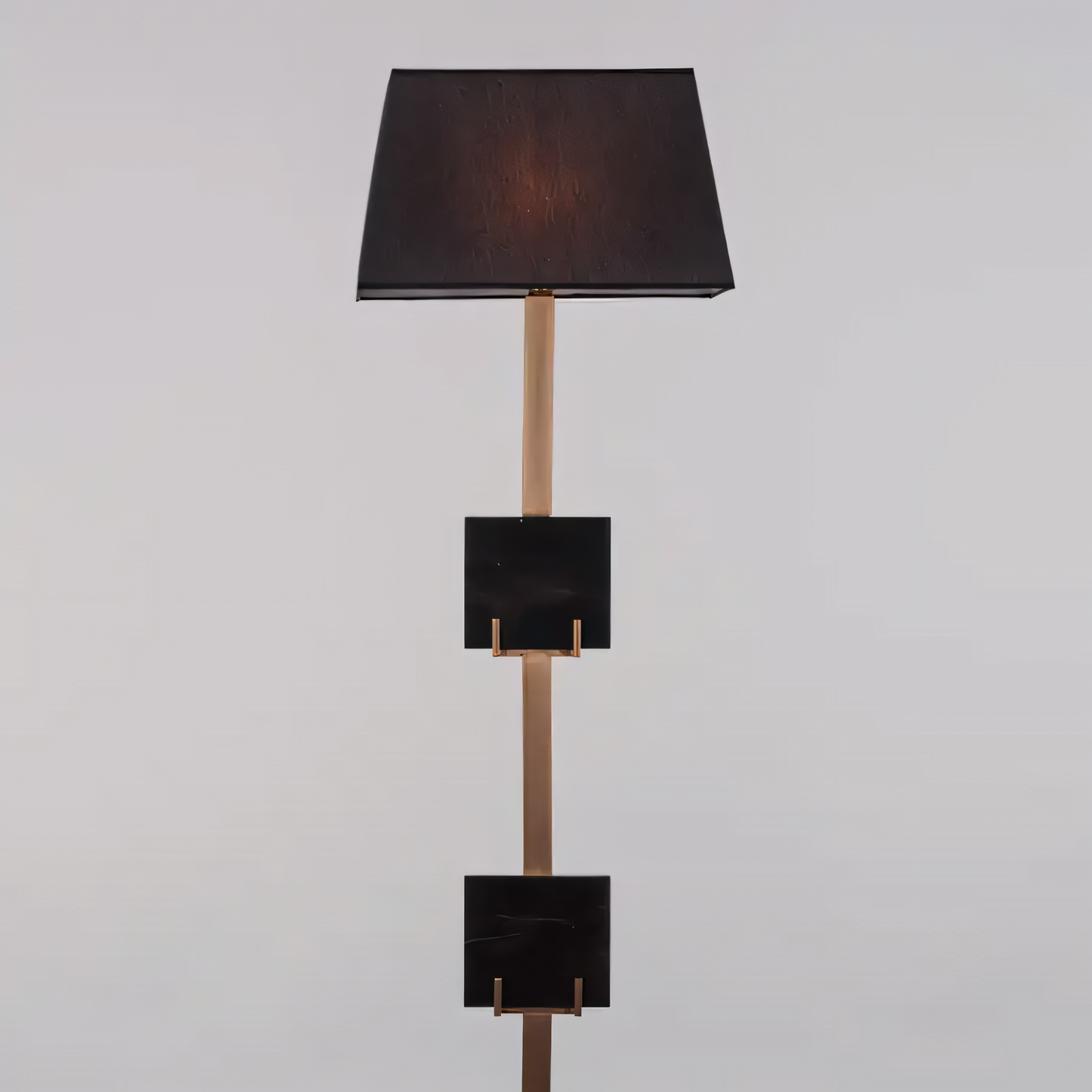 Marbled (Black) Floor Lamp