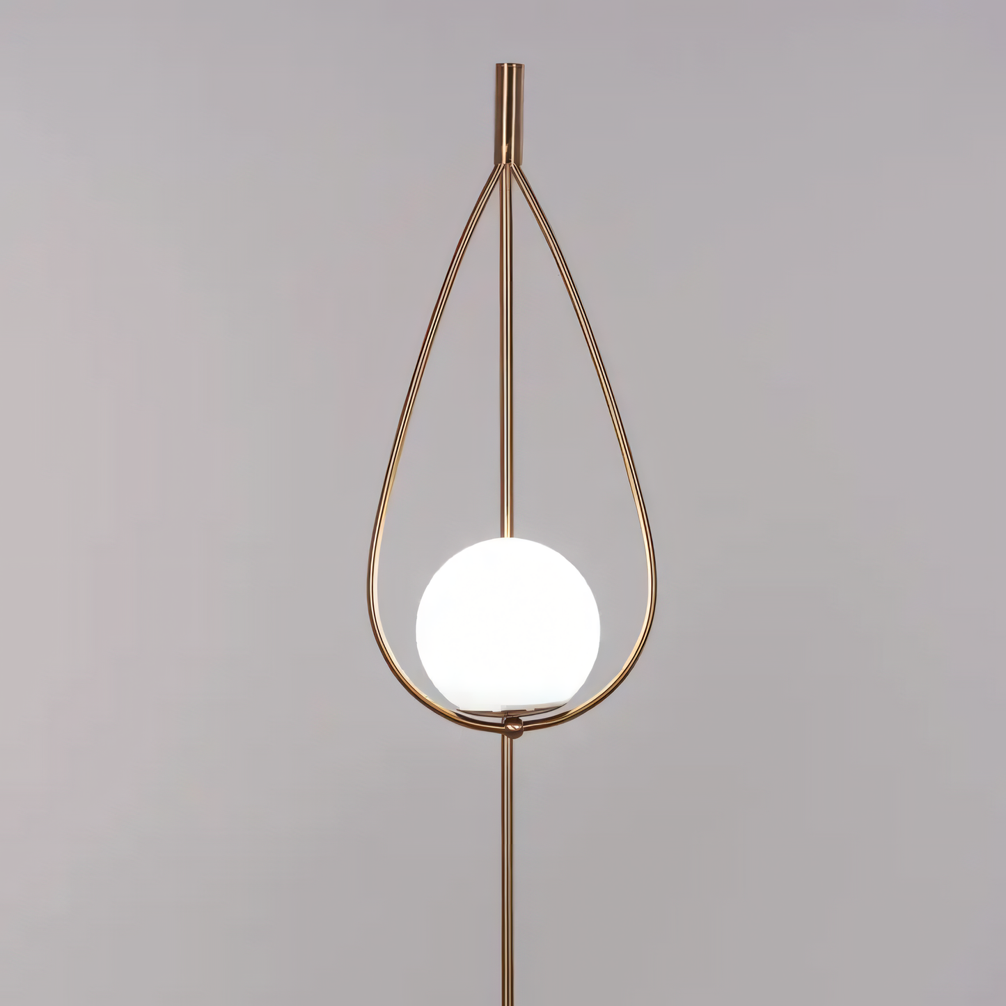 Warm, ambient glow of the Heart On Fire Smart LED Floor Lamp