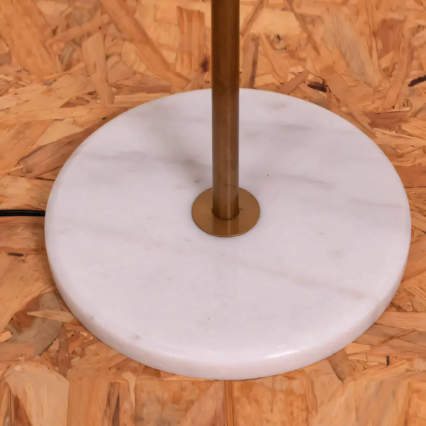 Two-light design of the Effortless Signature (Beige Shade) Floor Lamp