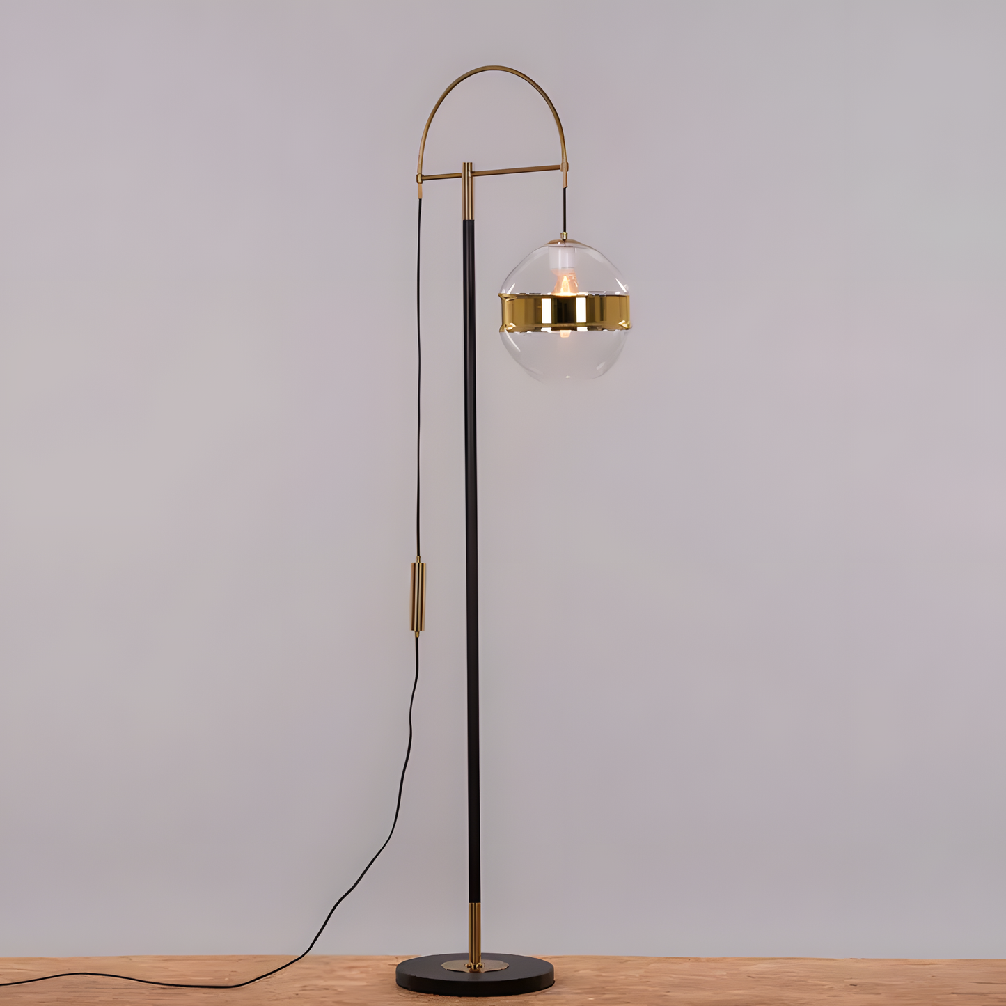 Elegant living room floor lamp