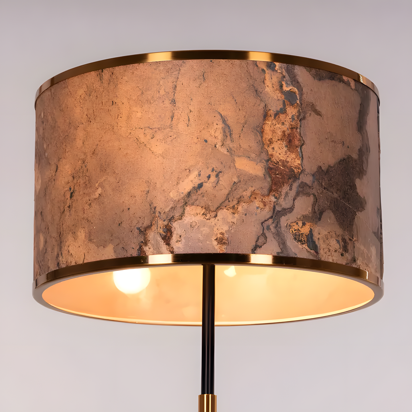 Slate Abate (Stone Veneer) Floor Lamp