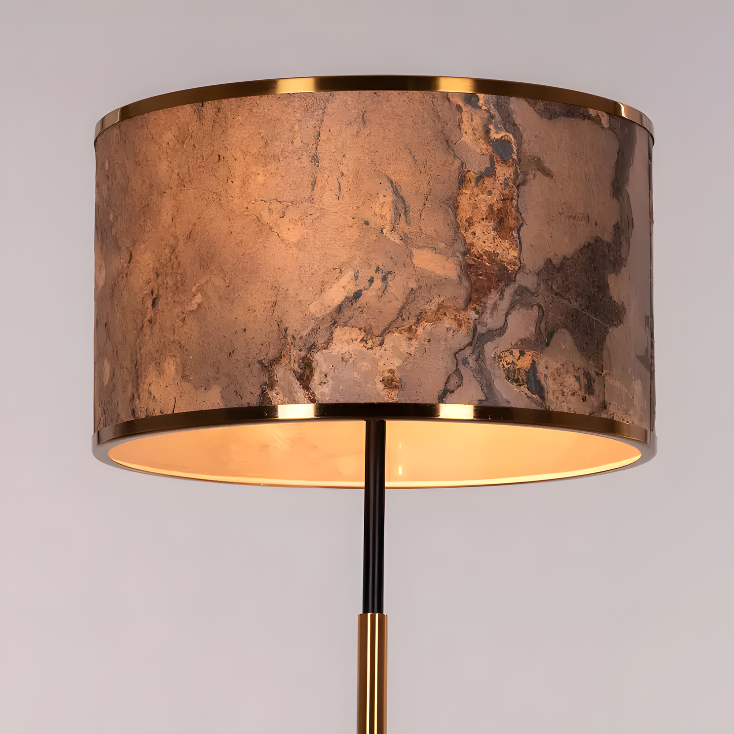 Slate Abate (Stone Veneer) Floor Lamp