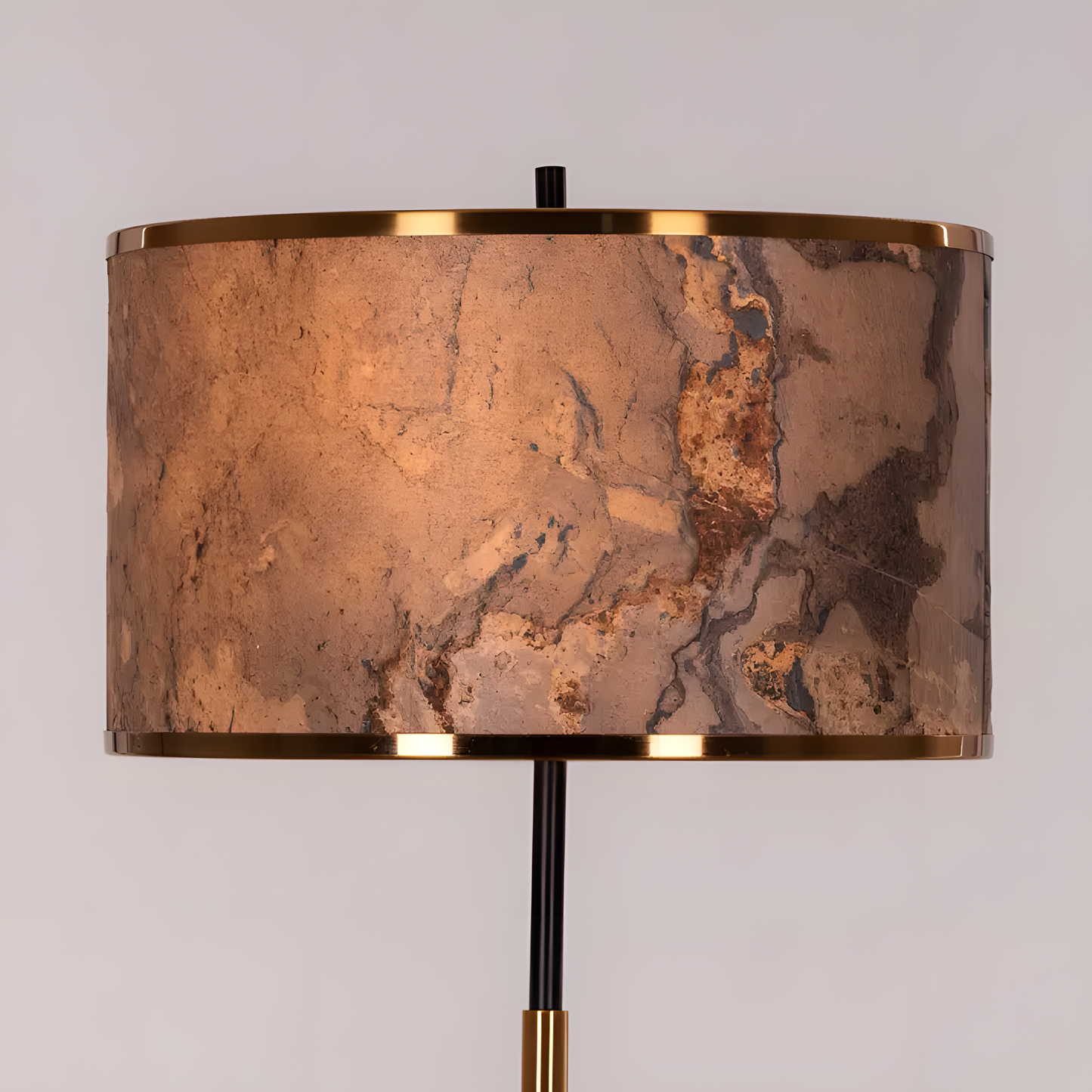 Slate Abate (Stone Veneer) Floor Lamp