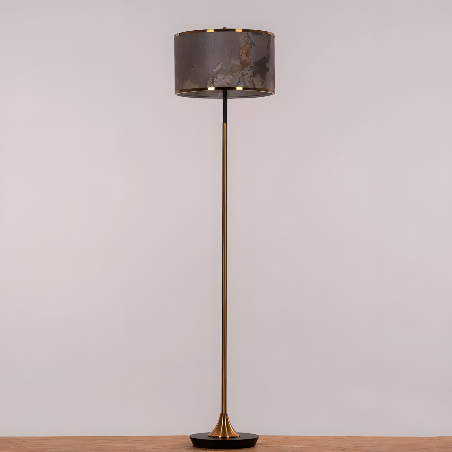 Slate Abate (Stone Veneer) Floor Lamp