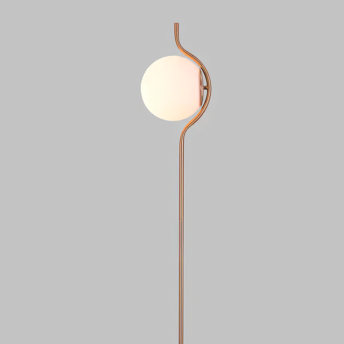 Visually captivating floor lamp that blends form and function