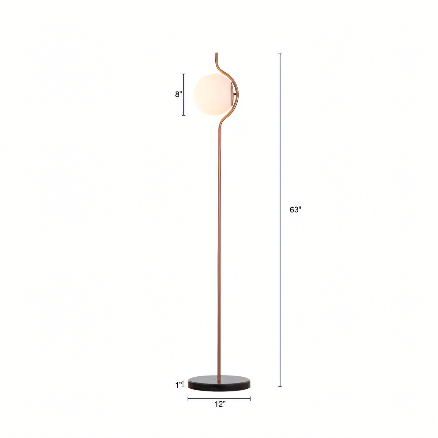 Timeless floor lamp that elevates modern villa decor